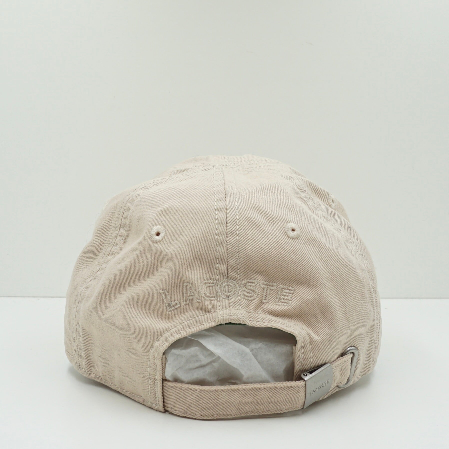 Lacoste Beige Adjustable Cap