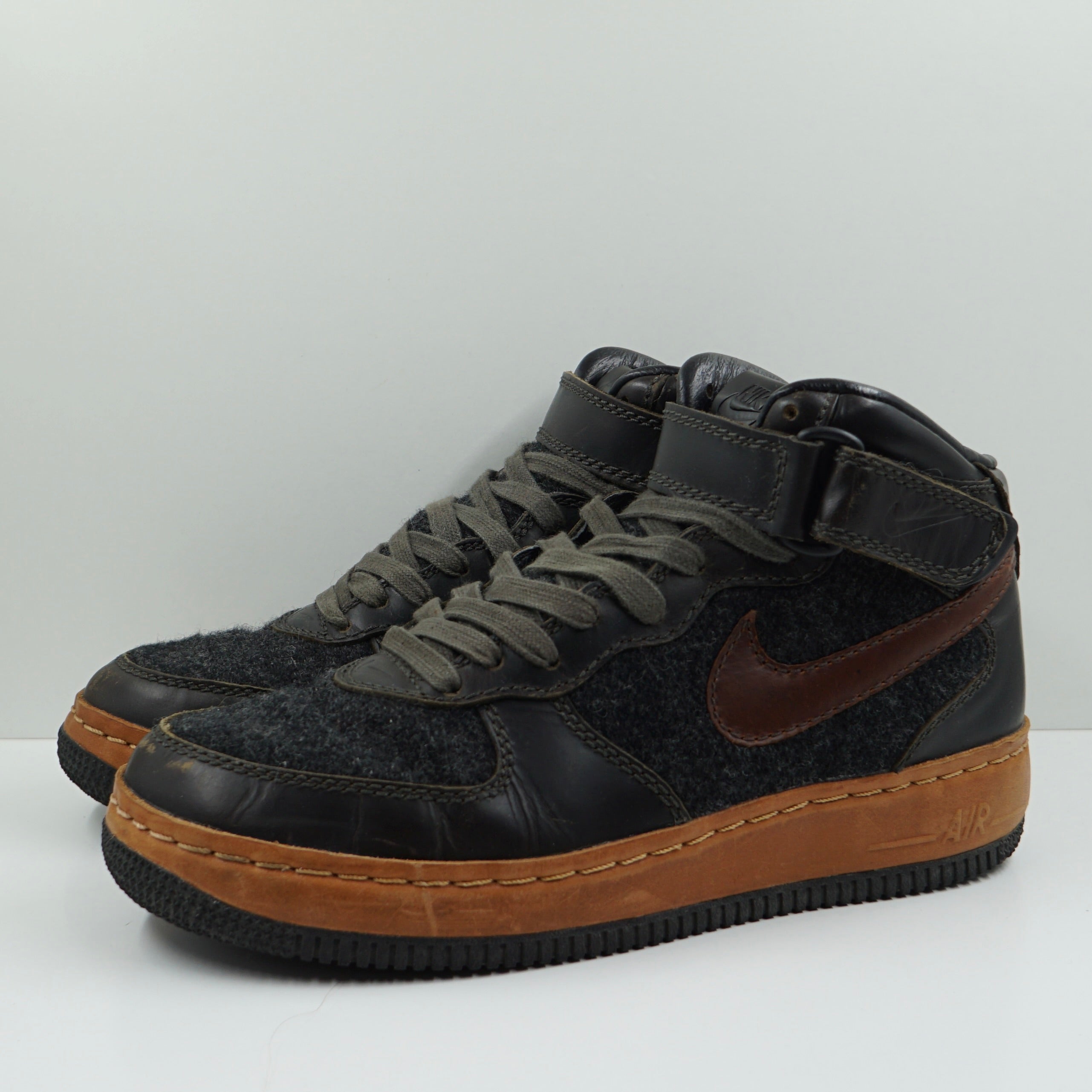 Nike Air Force 1 Mid Inside Out Black Sable Green (2004)