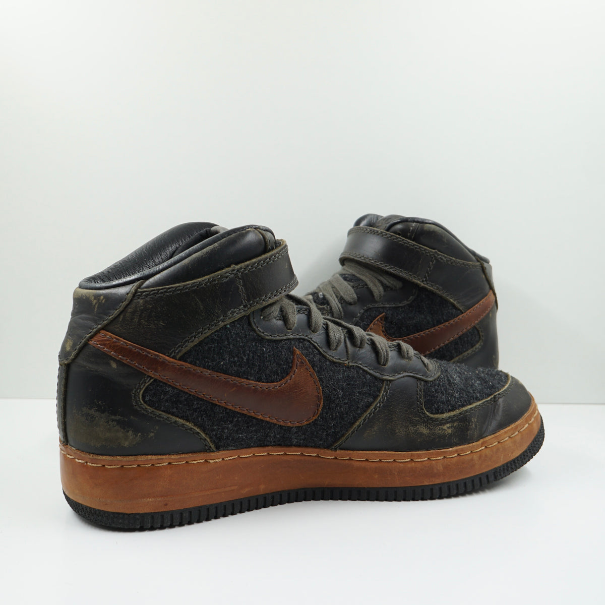 Nike Air Force 1 Mid Inside Out Black Sable Green (2004)