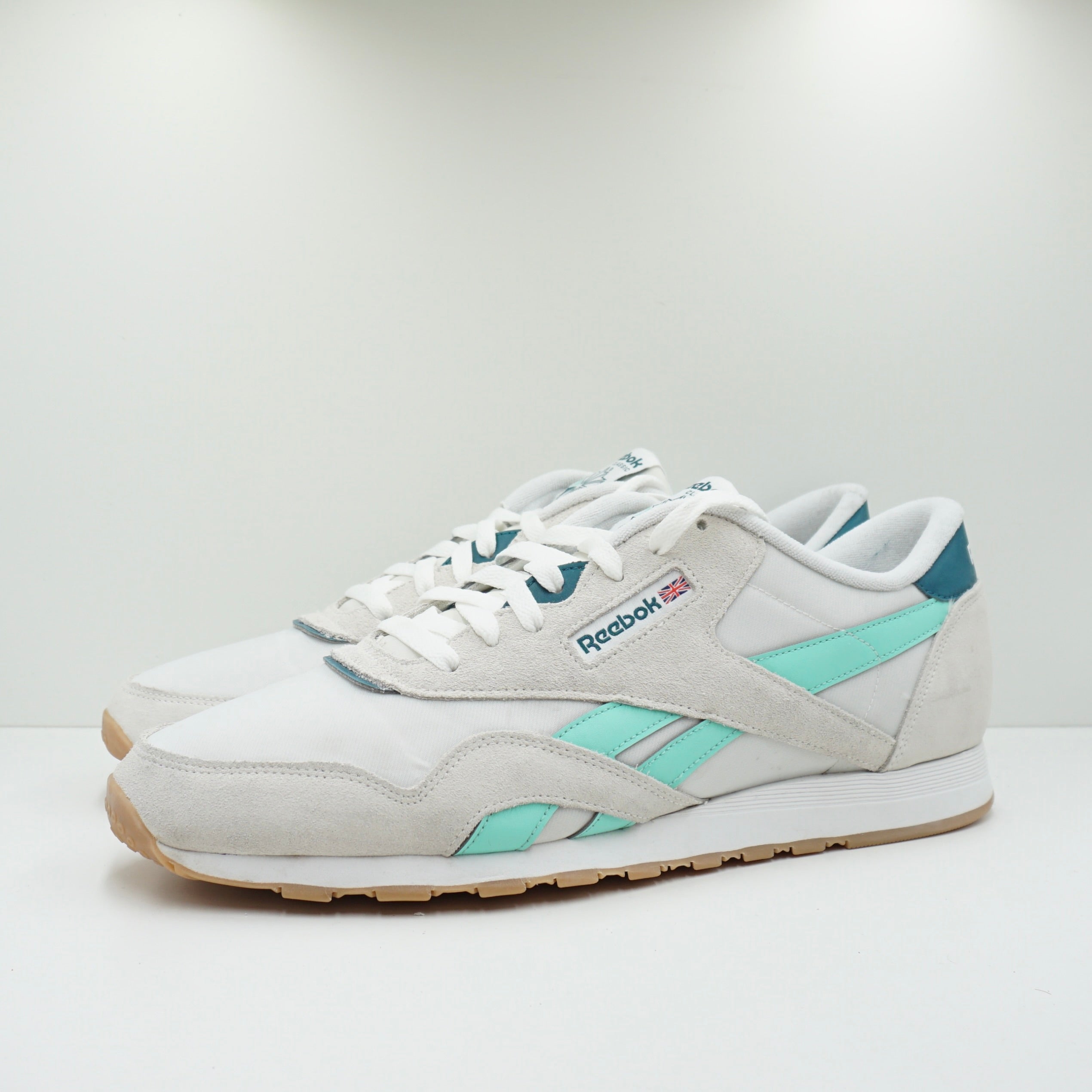 Reebok Classic Nylon Beige Turquoise