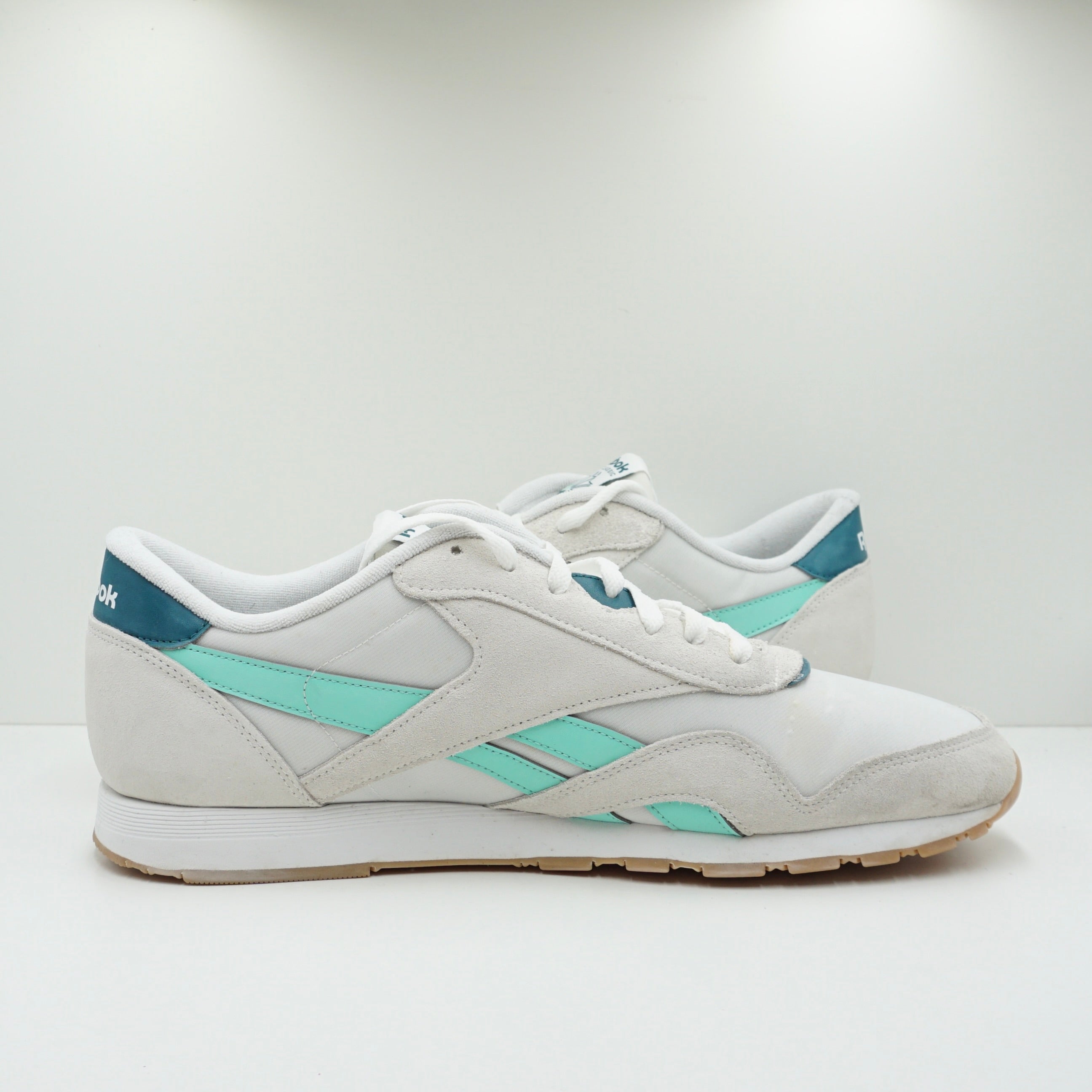Reebok Classic Nylon Beige Turquoise