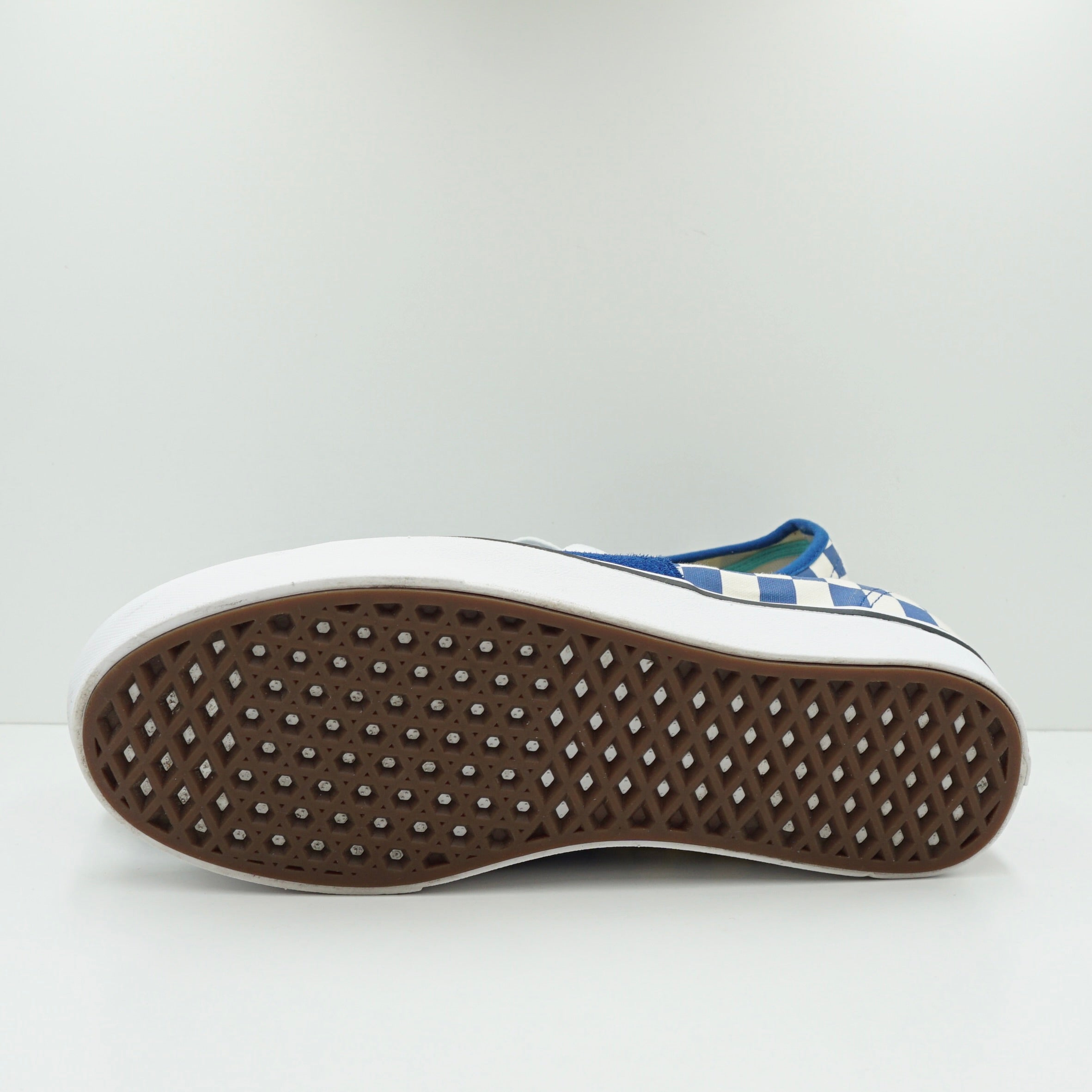 Vans Authentic Comfycush Checker Blue White