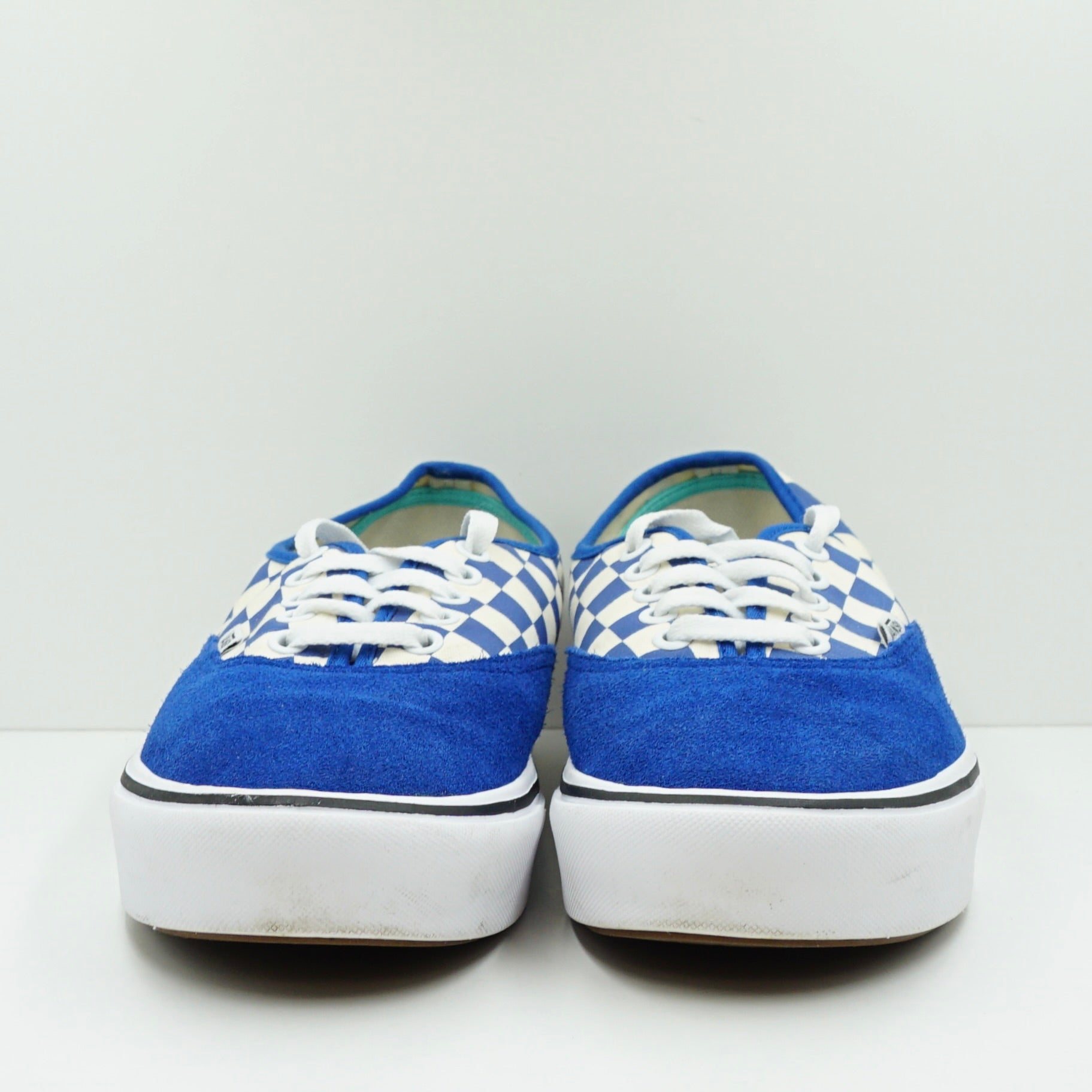Vans Authentic Comfycush Checker Blue White
