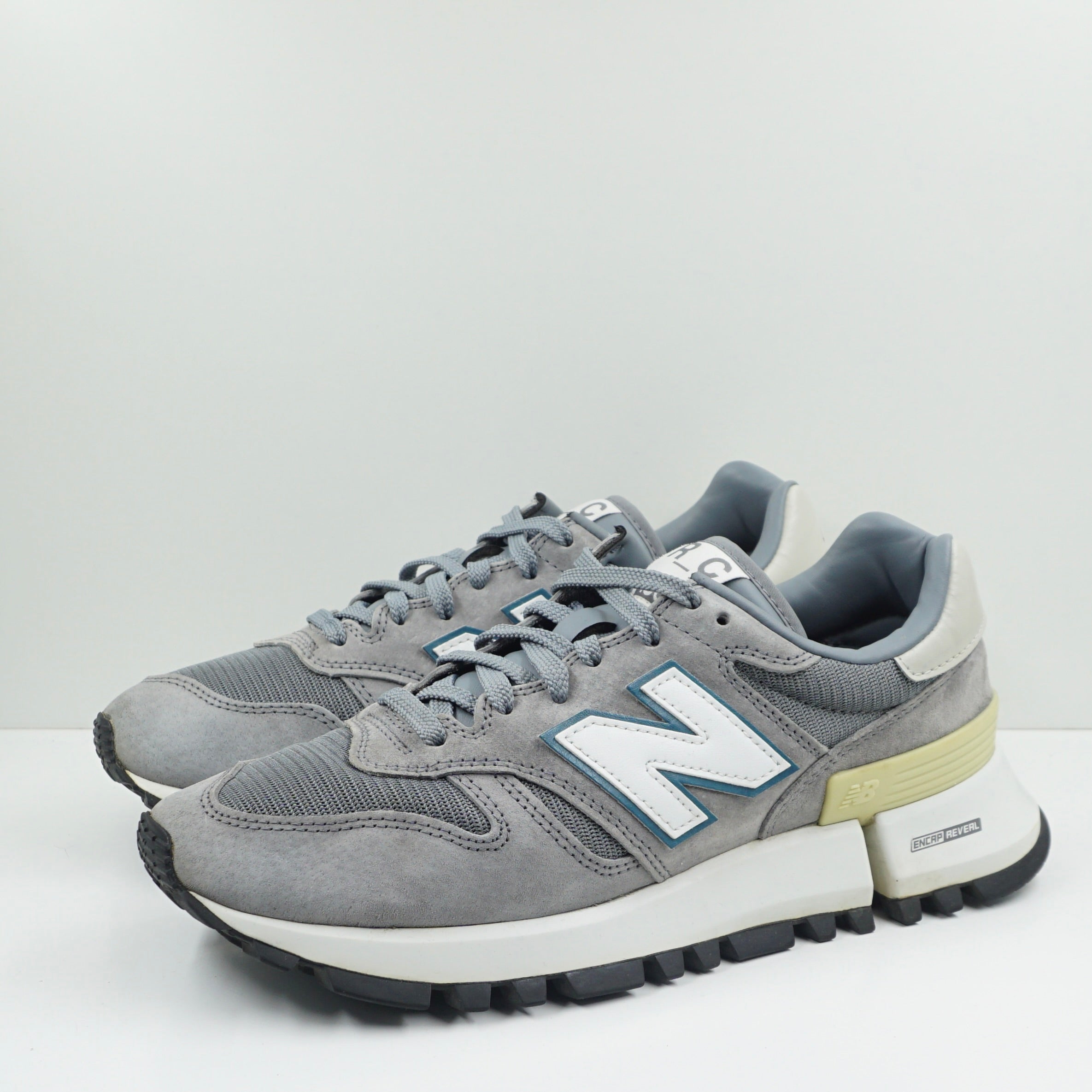 スニーカー New Balance RC 1300 Grey Teal New Balance RC 1300 Green Logo Pack - Grey for Sale