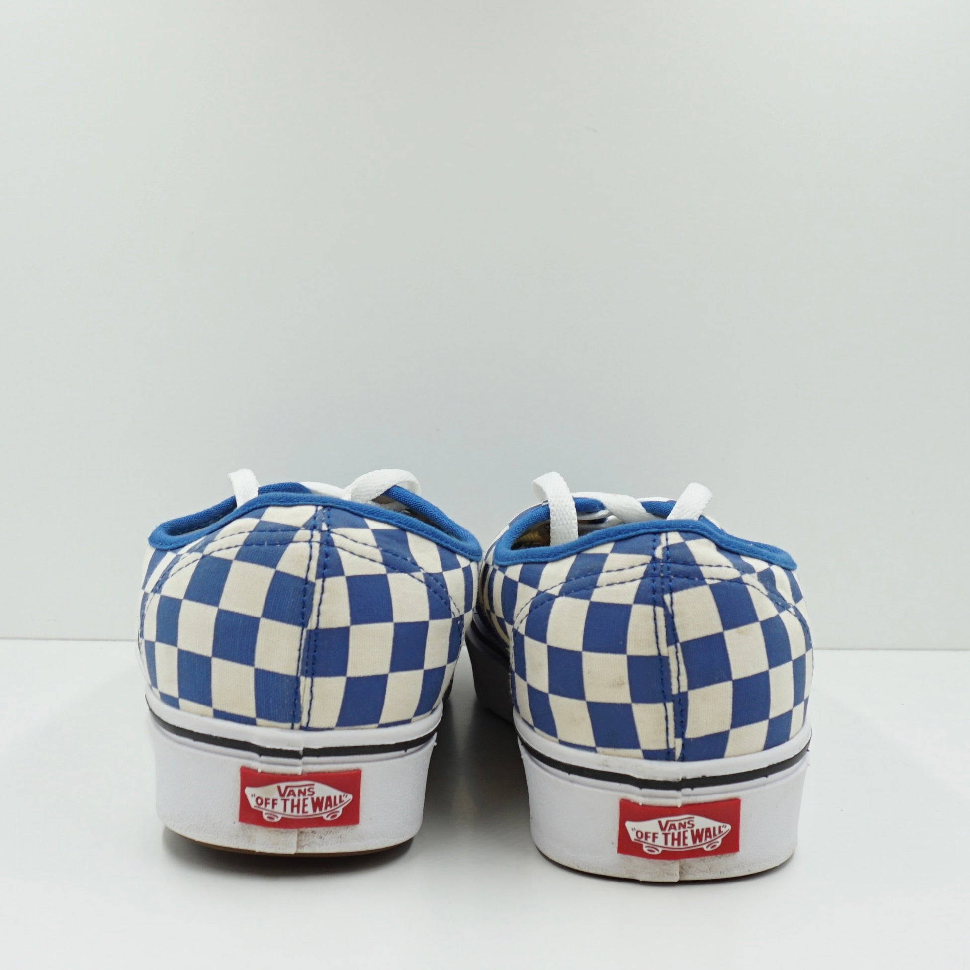 Vans Authentic Comfycush Checker Blue White