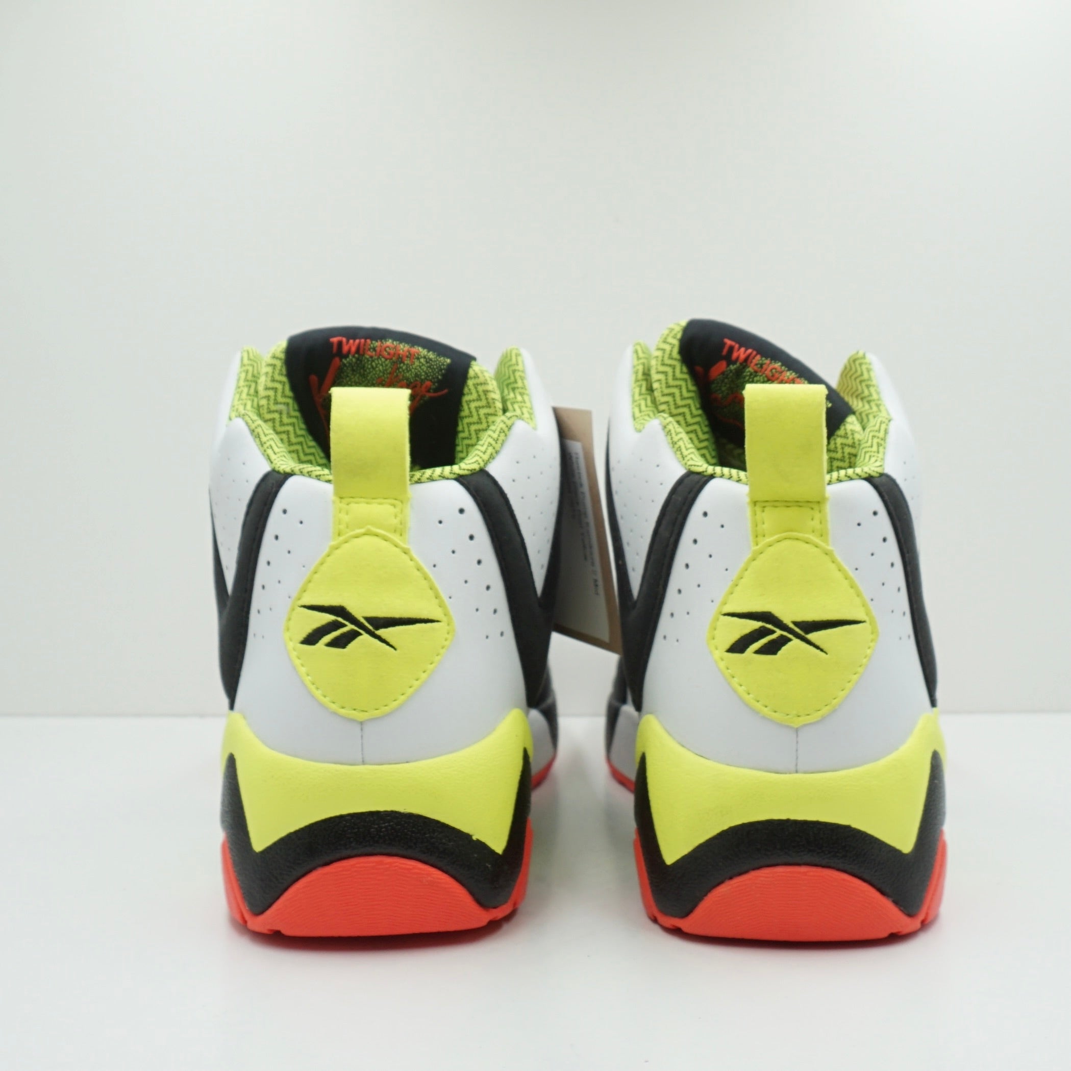 Reebok Pump Kamikaze 2 Mid White Black Red Yellow