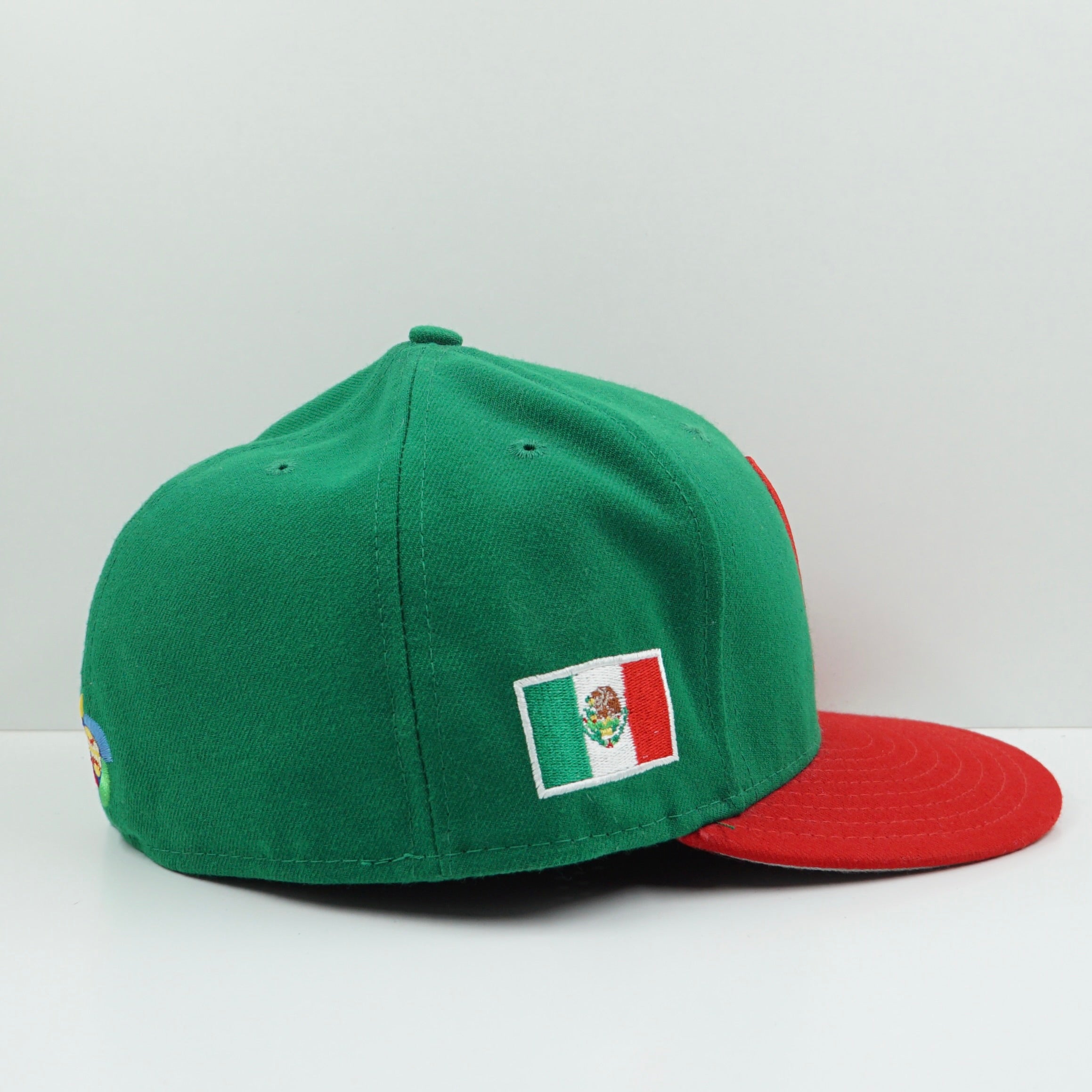 New Era World Baseball Classic Mexico Green Red Fitted Cap