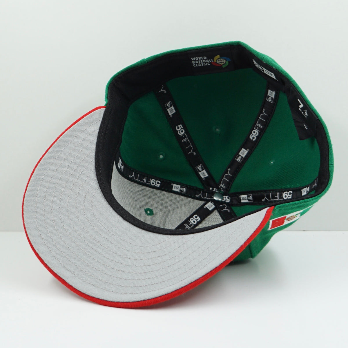 New Era World Baseball Classic Mexico Green Red Fitted Cap