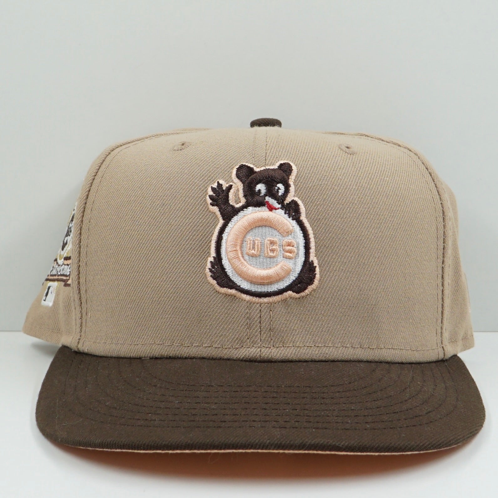 New Era Cooperstown Collection Chicago Cubs Brown Beige Fitted Cap