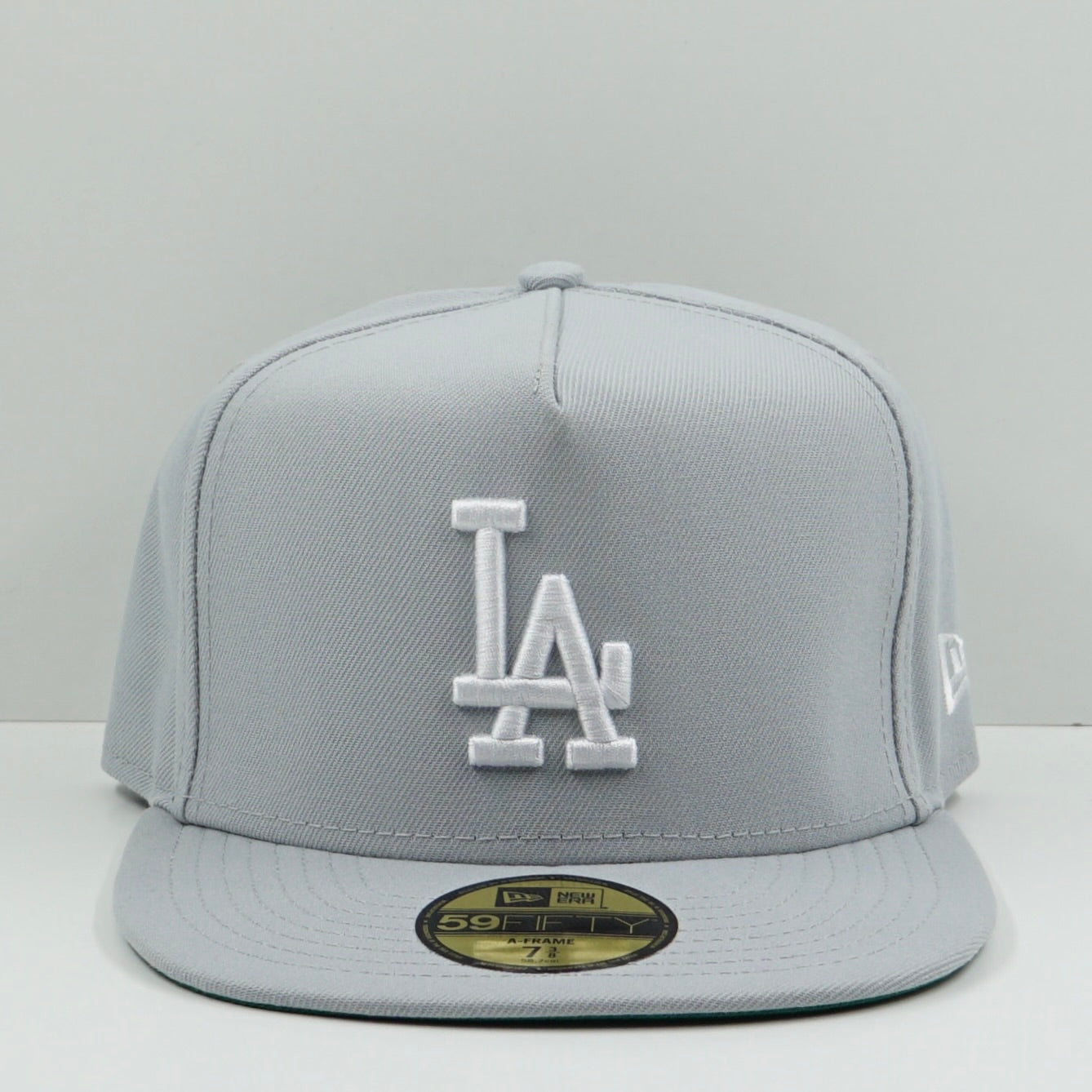 New Era Los Angeles Dodgers Gray A-Frame Fitted Cap