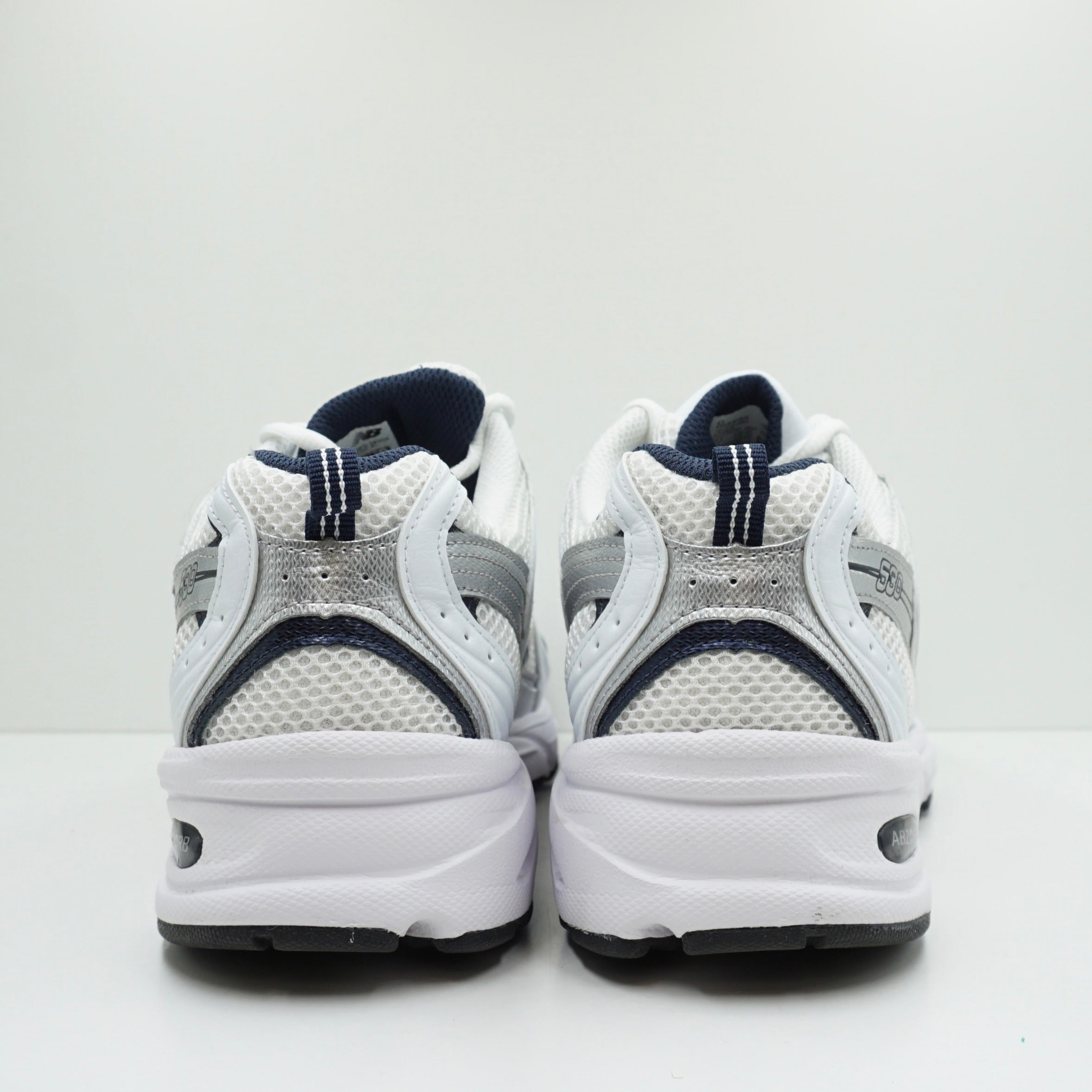New Balance 530 White Silver Navy