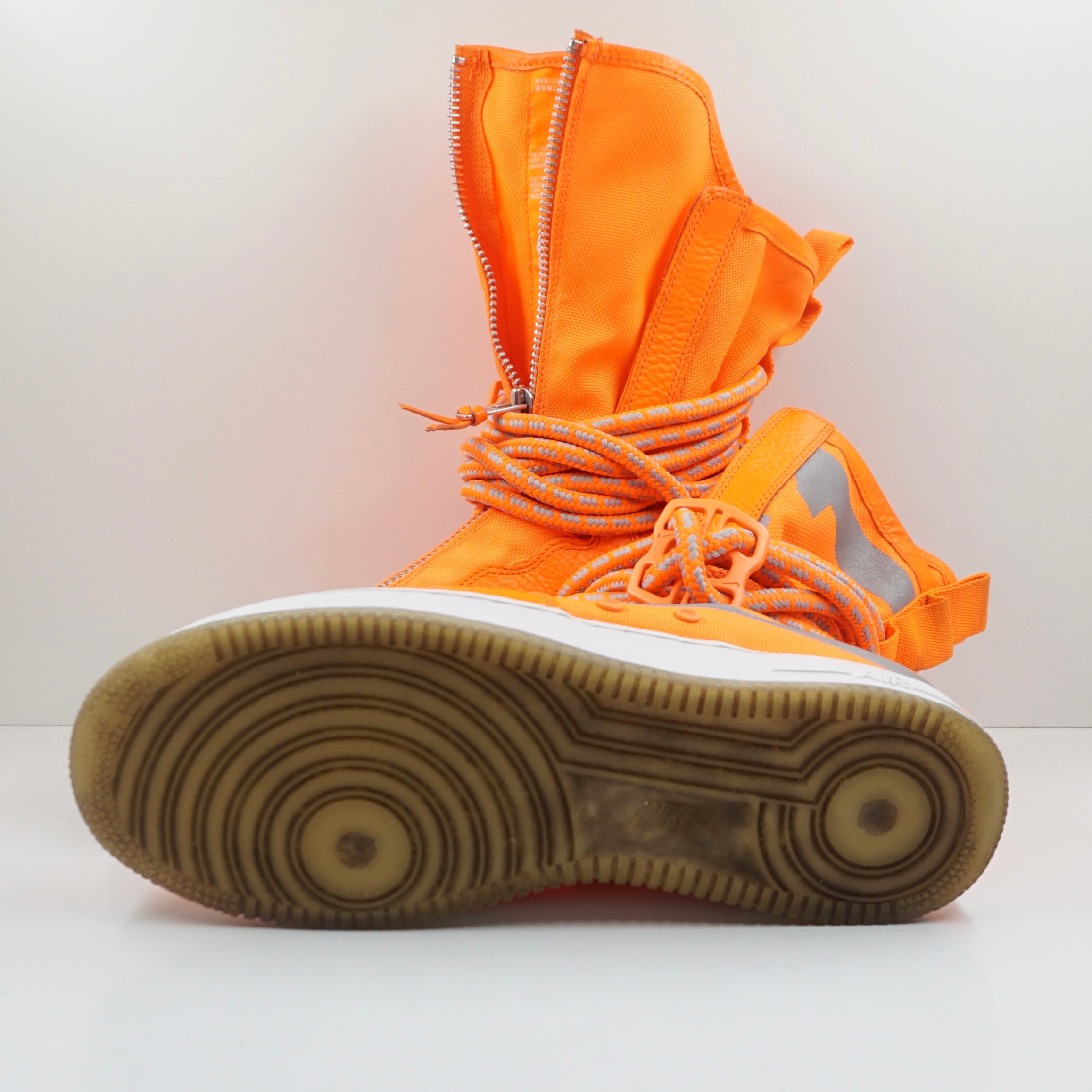 nike sf air force 1 high total orange