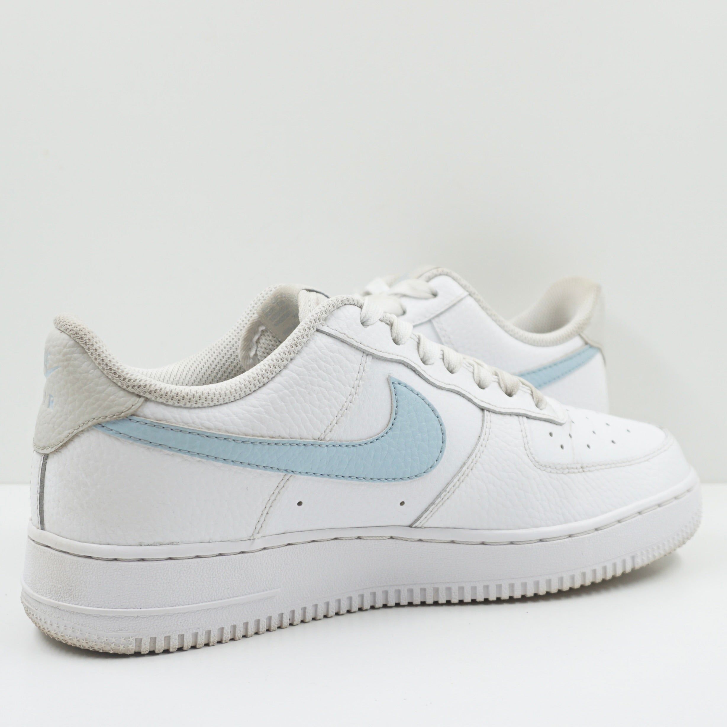 Nike Air Force 1 Low White Light Armory Blue Mini Swoosh (W)