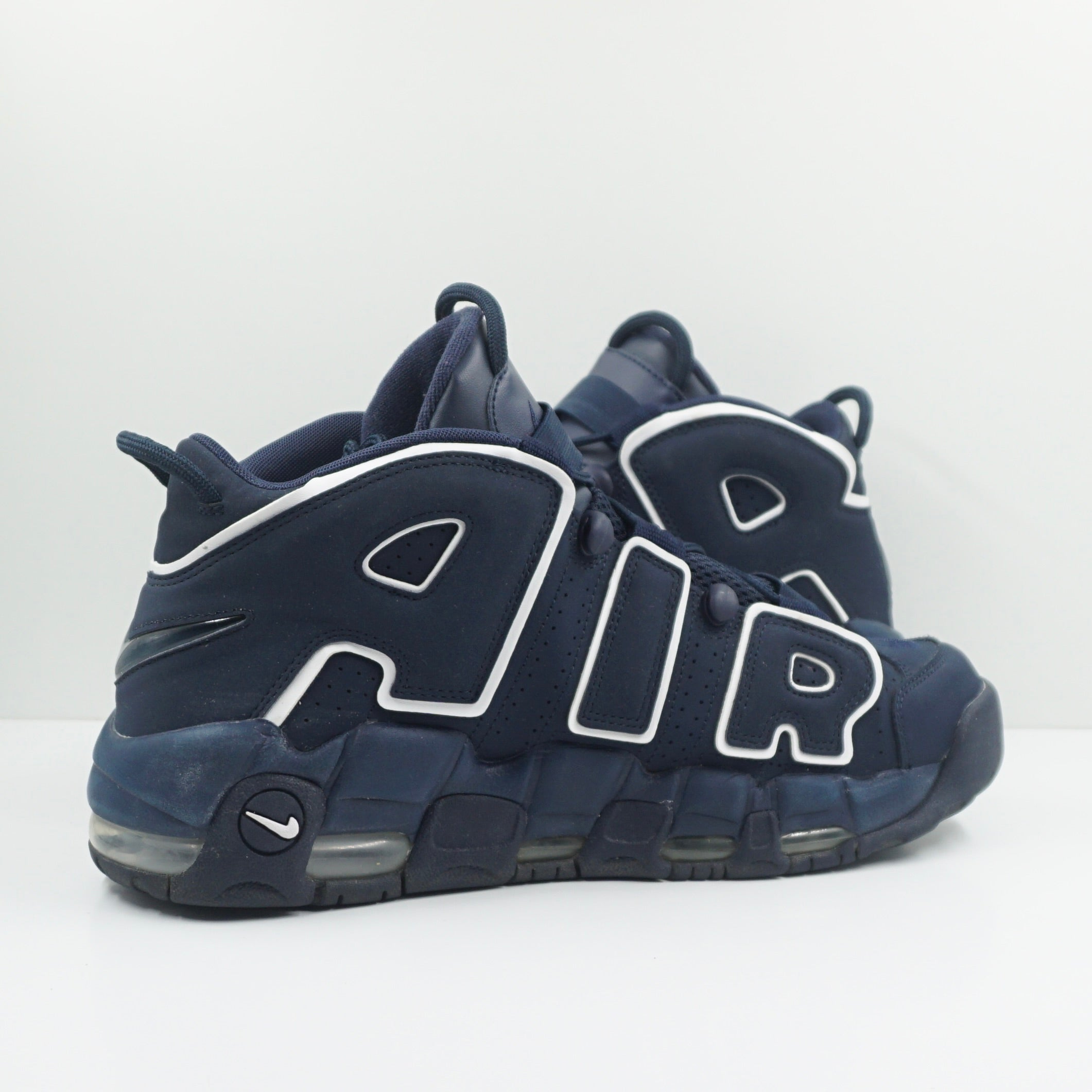 靴 NIKE Air More Uptempo (GS) OBSIDIAN NIKE AIR MORE UPTEMPO GS SZ 6.5 Y YOUTH OBSIDIAN NAVY BLUE