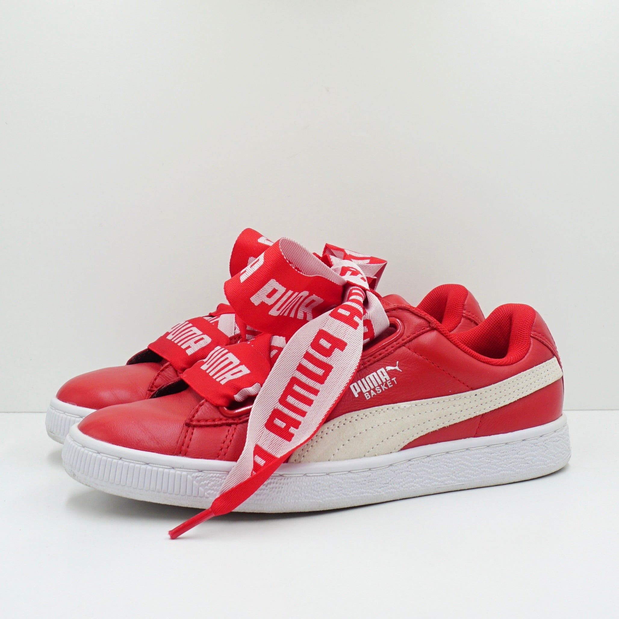 Puma Basket Red Big Ribbon