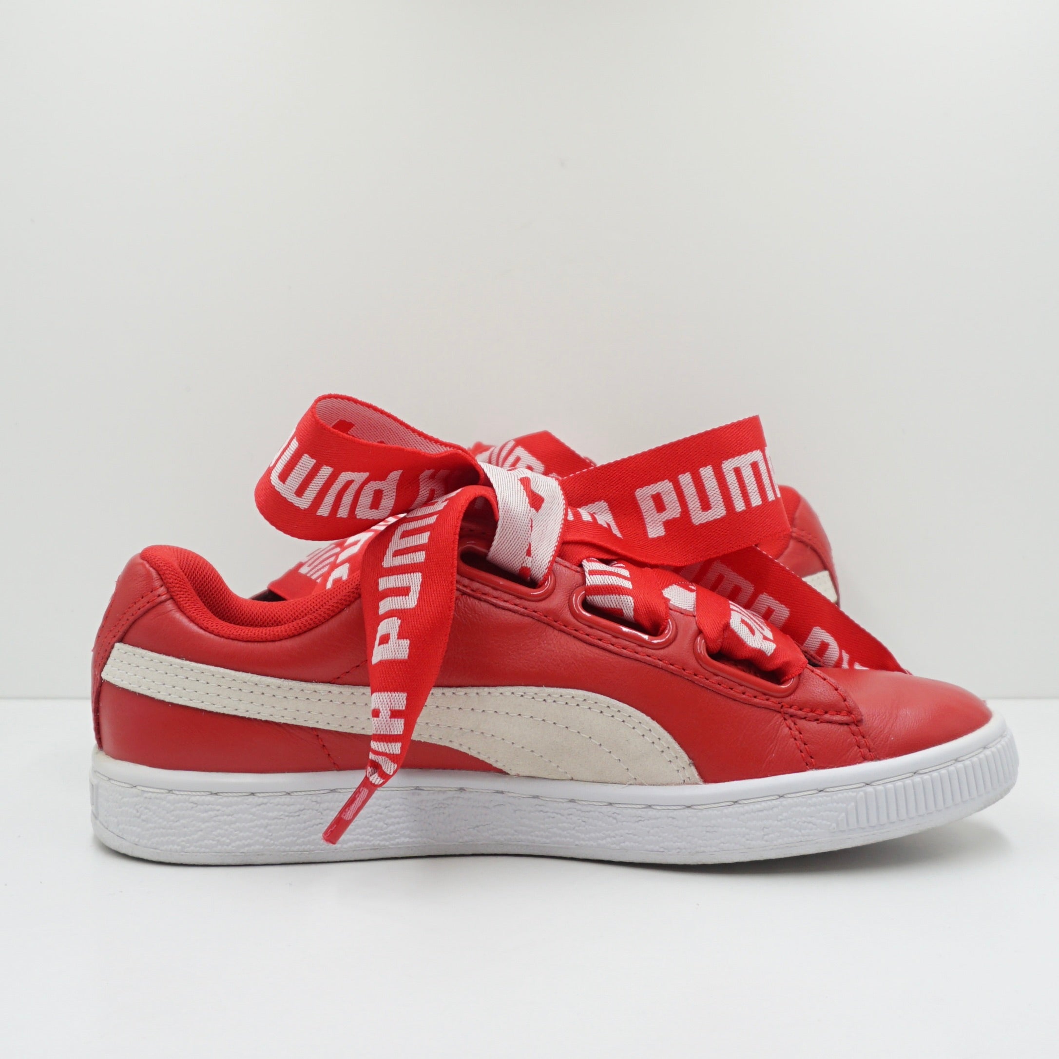 Puma Basket Red Big Ribbon