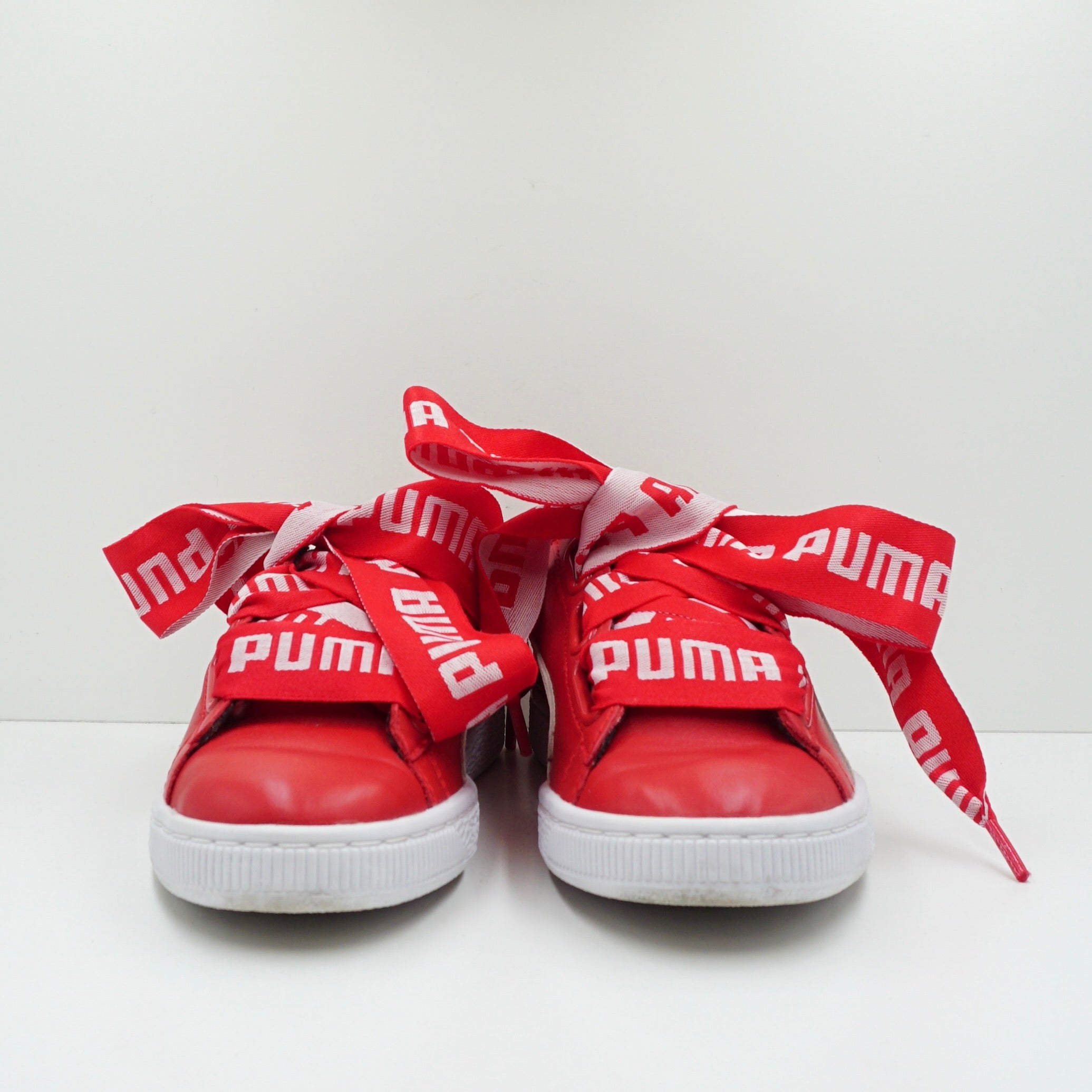 Puma Basket Red Big Ribbon