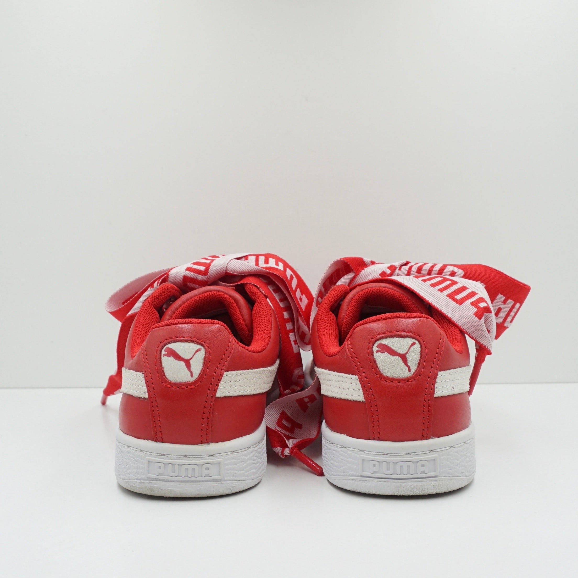 Puma Basket Red Big Ribbon