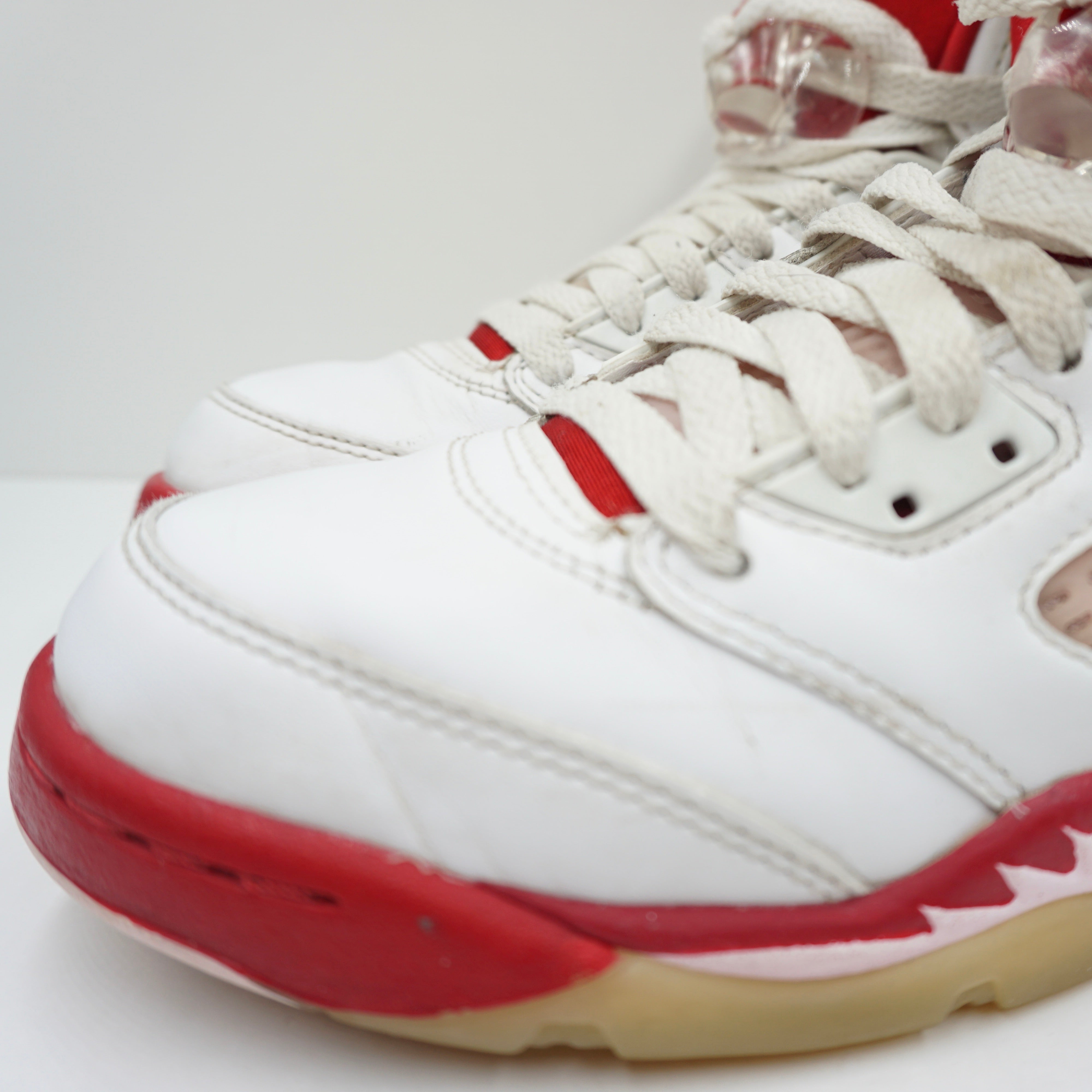 Jordan 5 Retro White Pink Red (GS)
