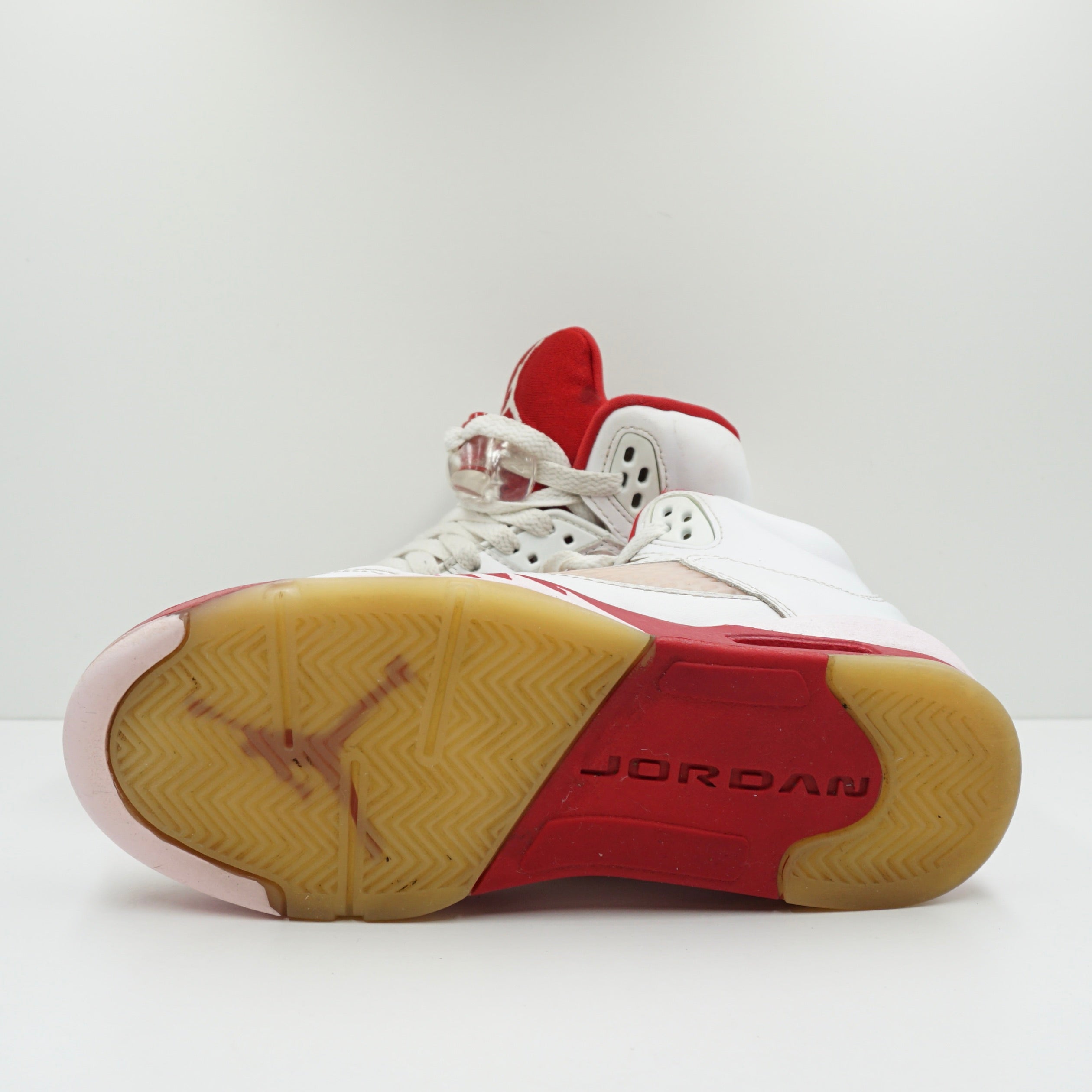 Jordan 5 Retro White Pink Red (GS)