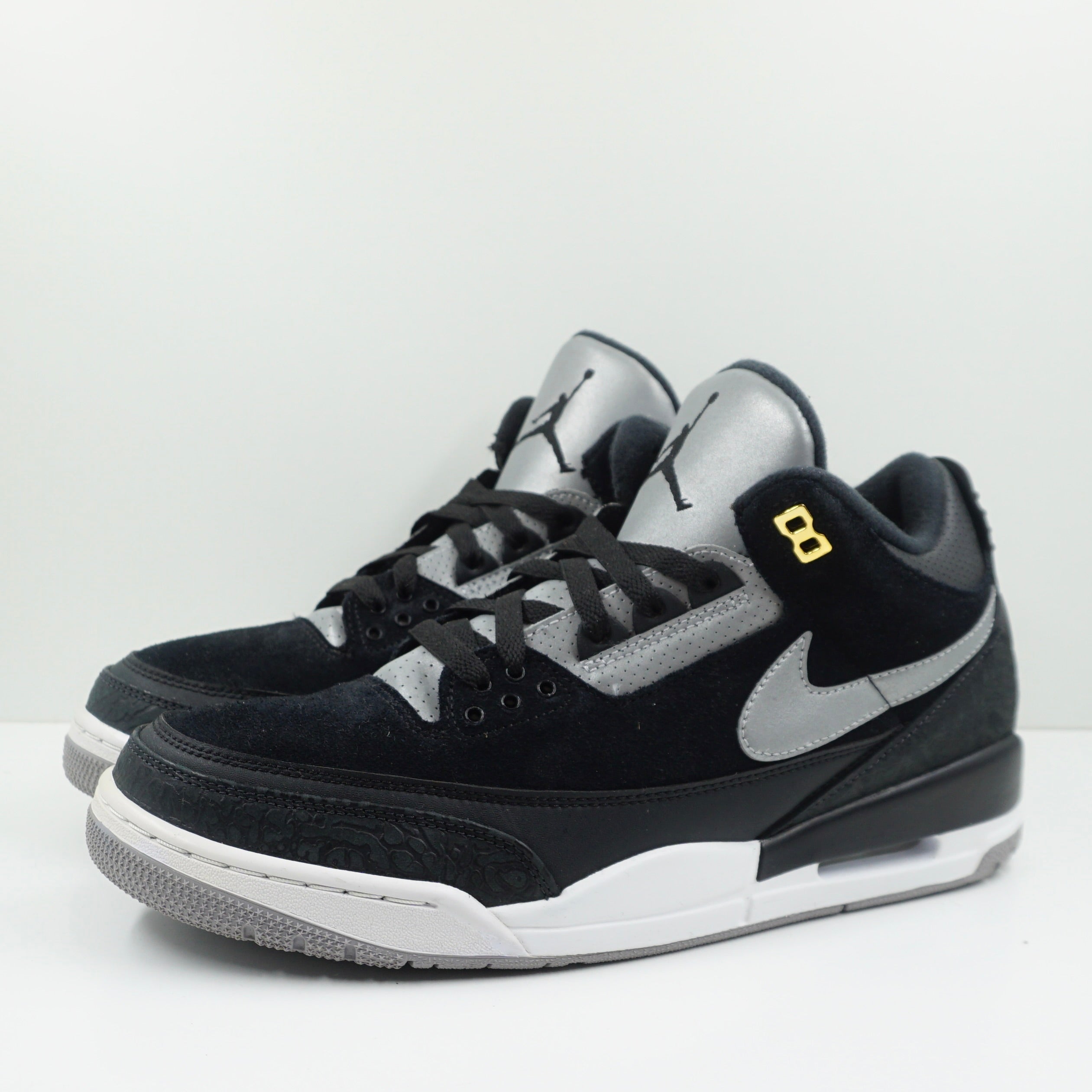 Jordan 3 Retro Tinker Black Cement Gold
