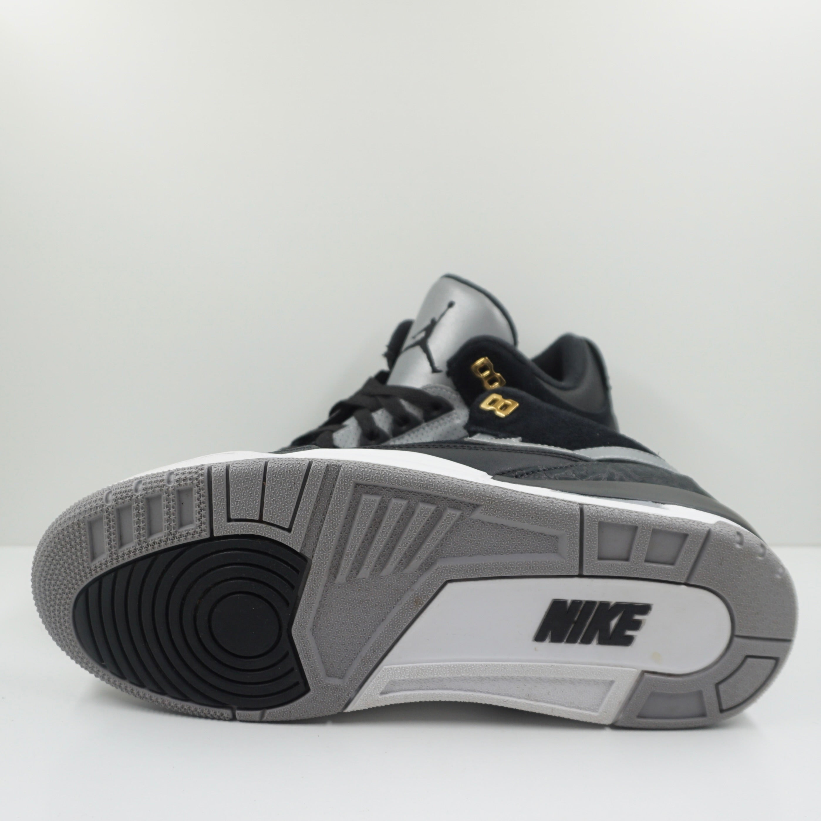 Jordan 3 Retro Tinker Black Cement Gold