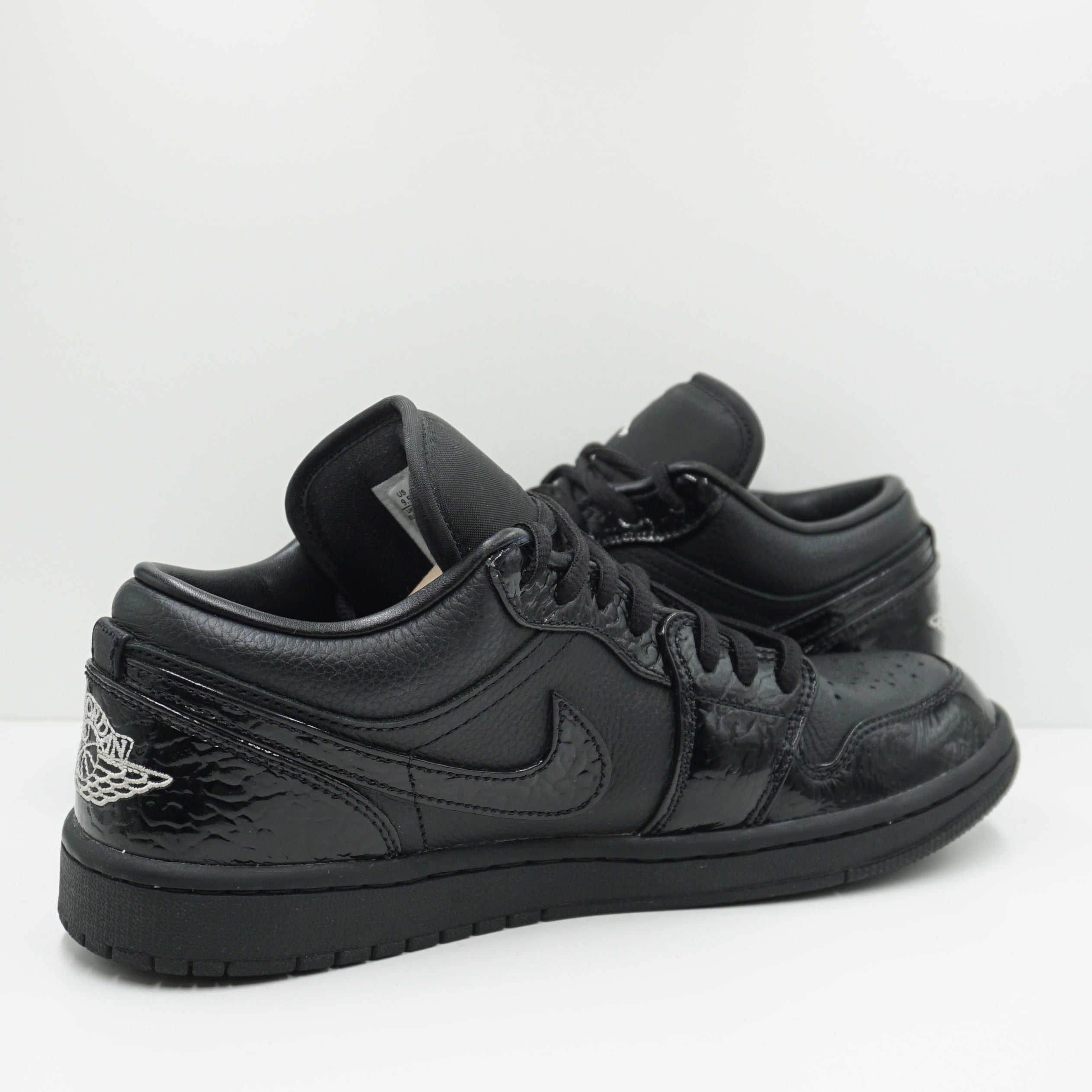Jordan 1 Low SE Patent Elephant Black (W)