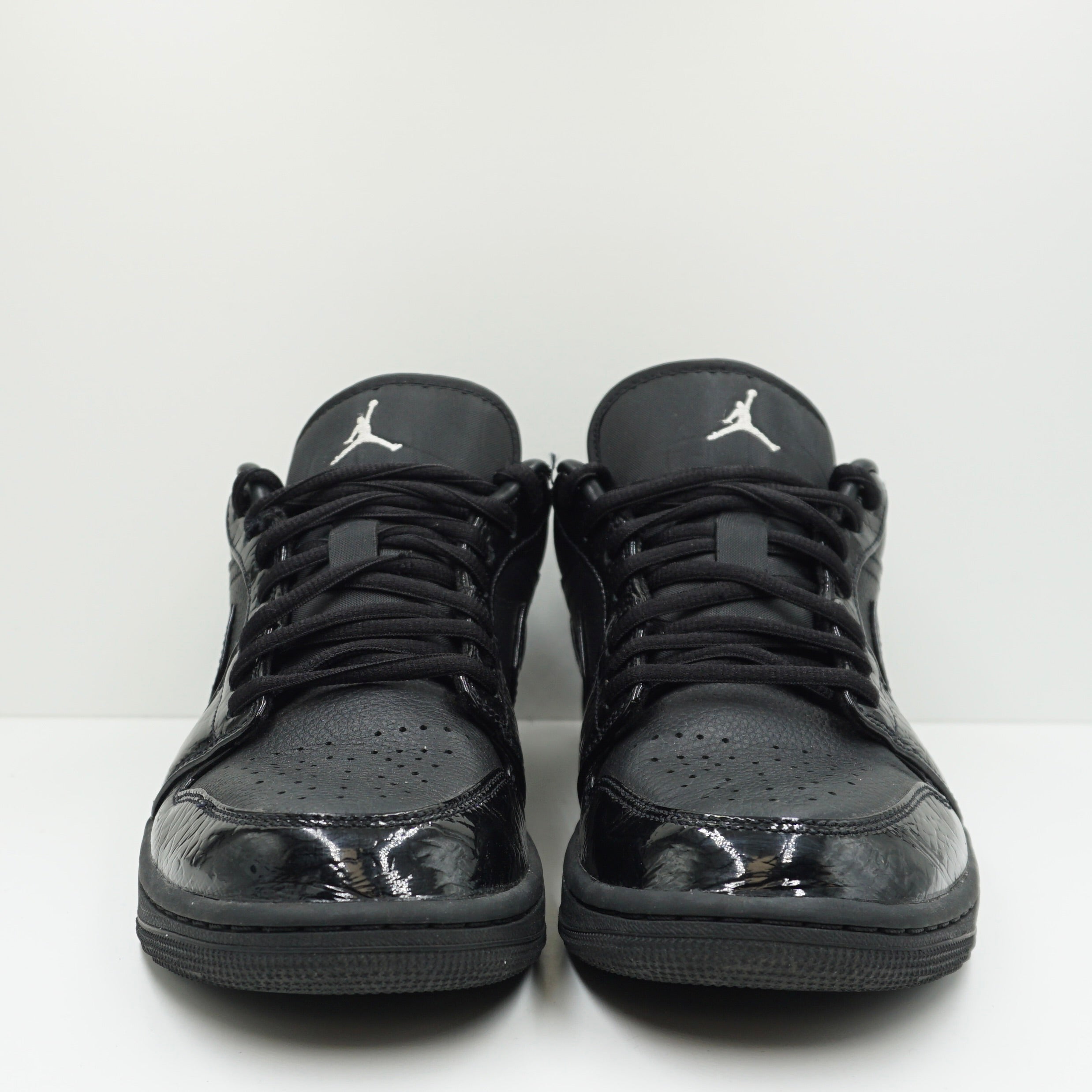 Jordan 1 Low SE Patent Elephant Black (W)