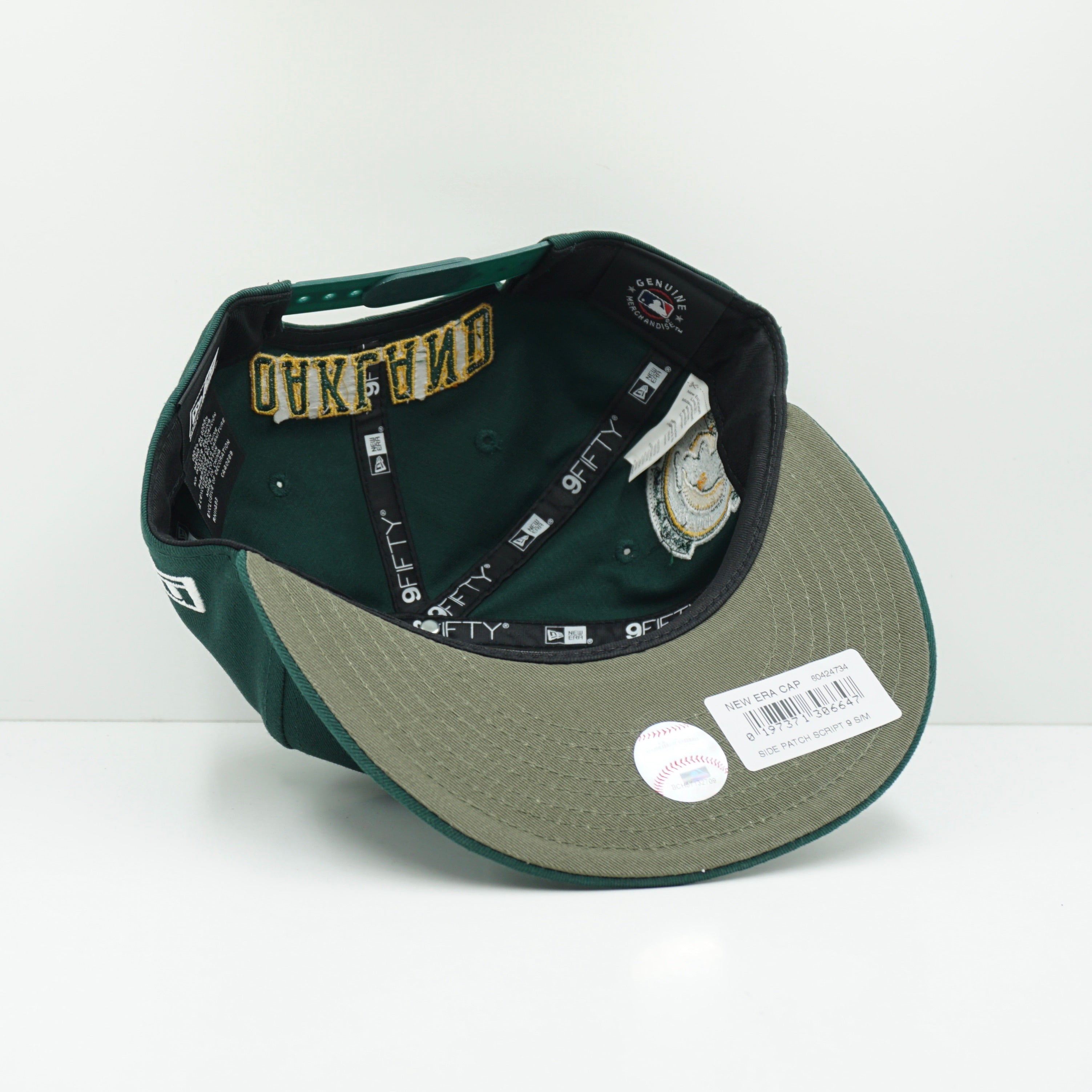 New Era Oakland A's Green Snapback Cap