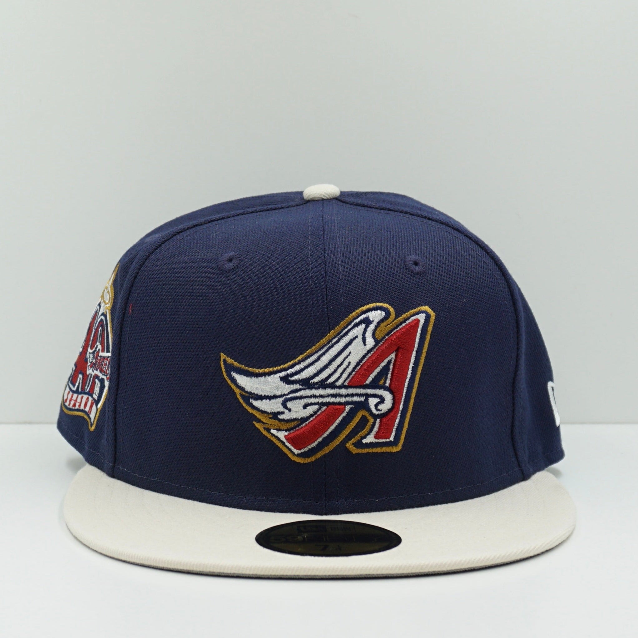 New Era Los Angeles Angels Navy Beige Fitted Cap