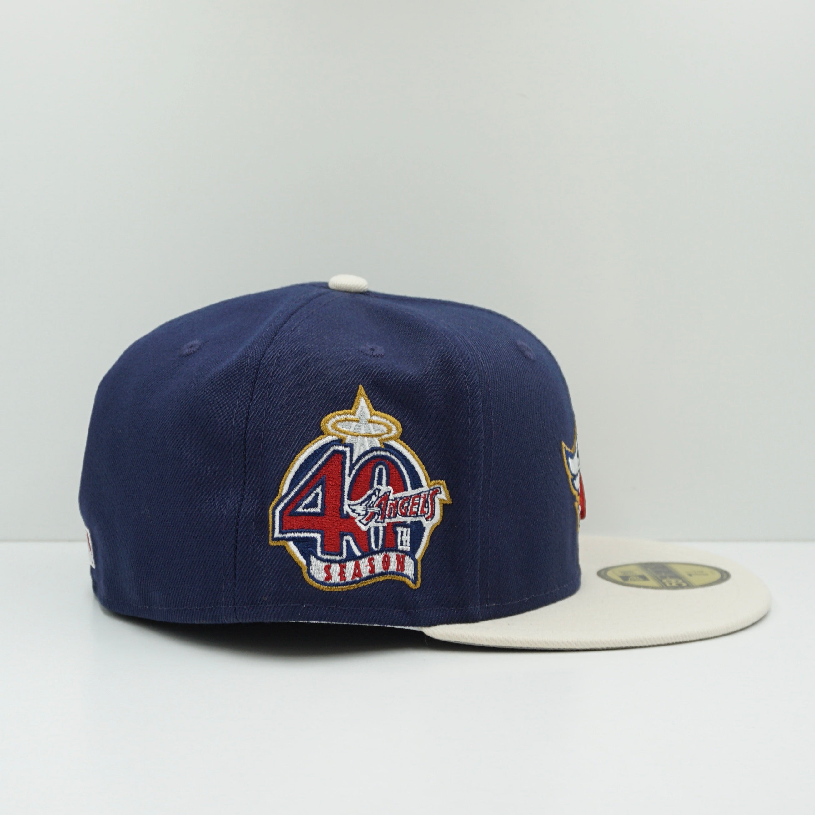 New Era Los Angeles Angels Navy Beige Fitted Cap