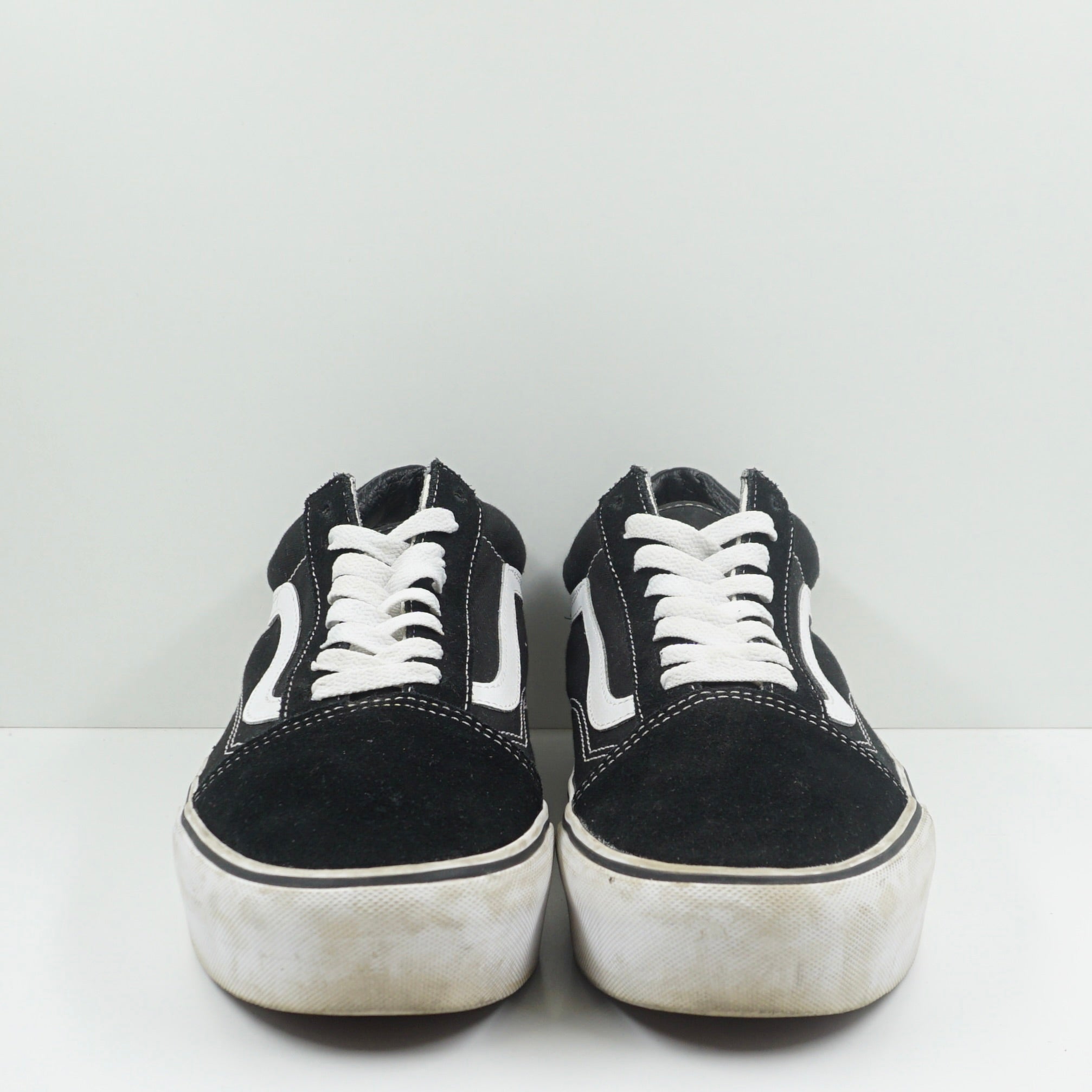 Vans Old Skool Platform Black White