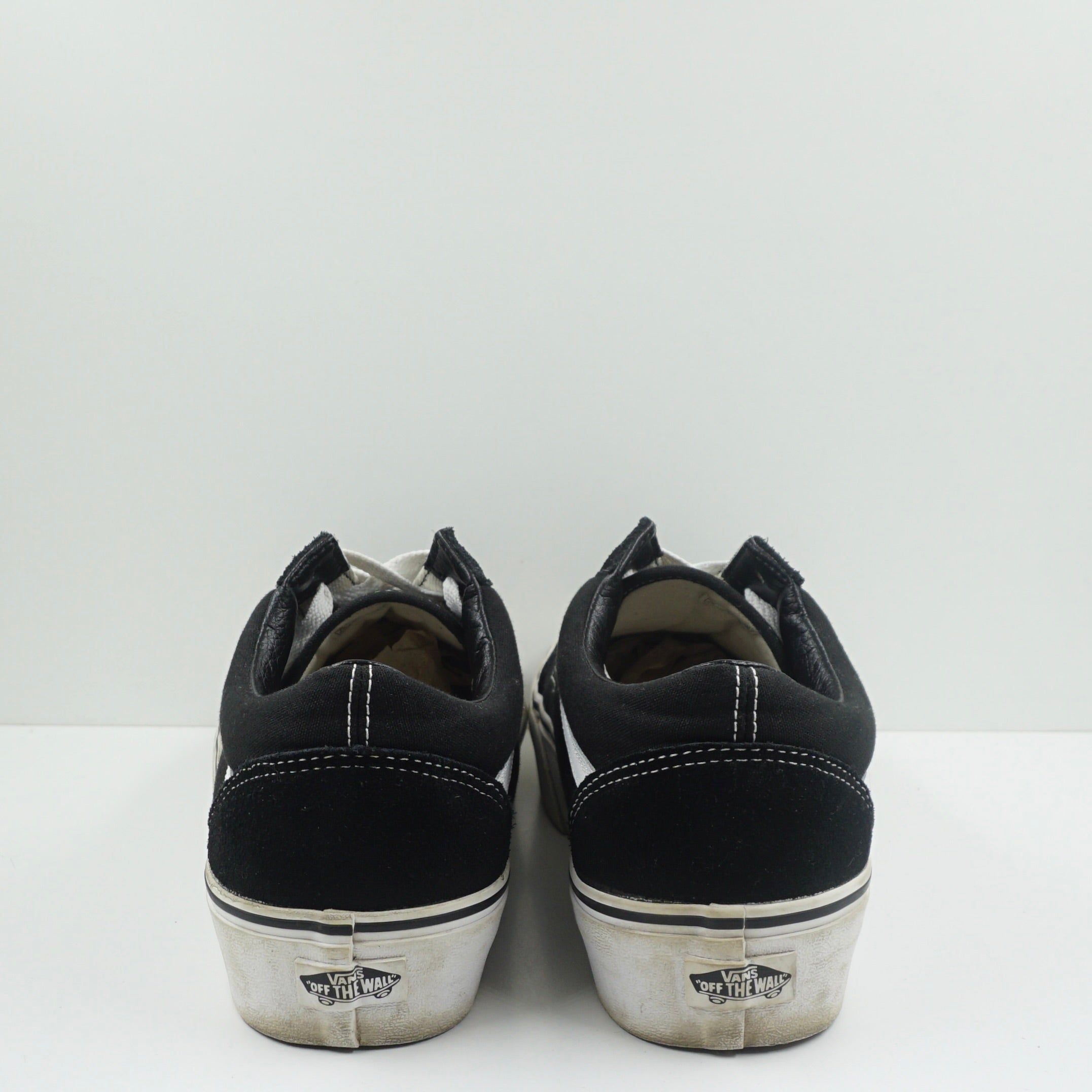 Vans Old Skool Platform Black White