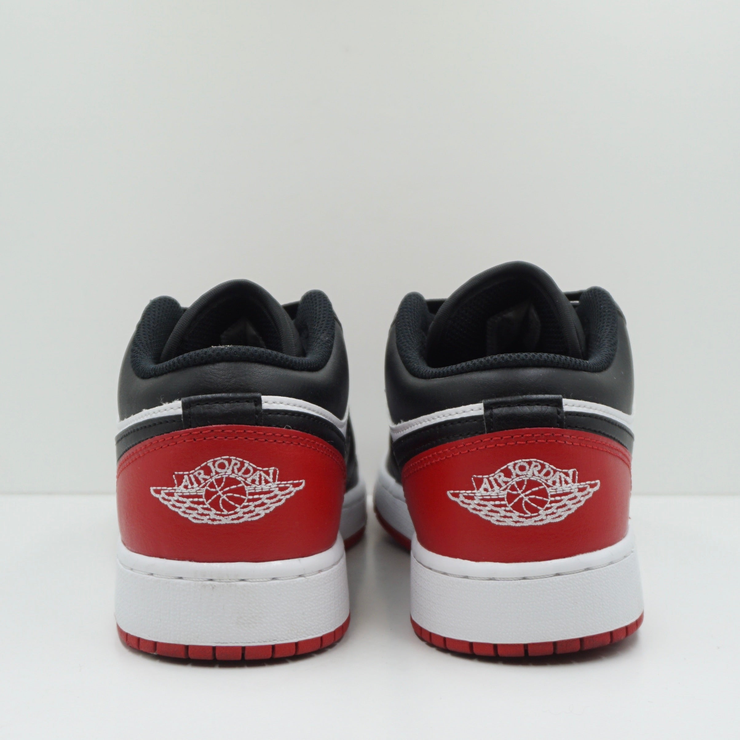 Jordan 1 Low Bred Toe 2.0 (GS)