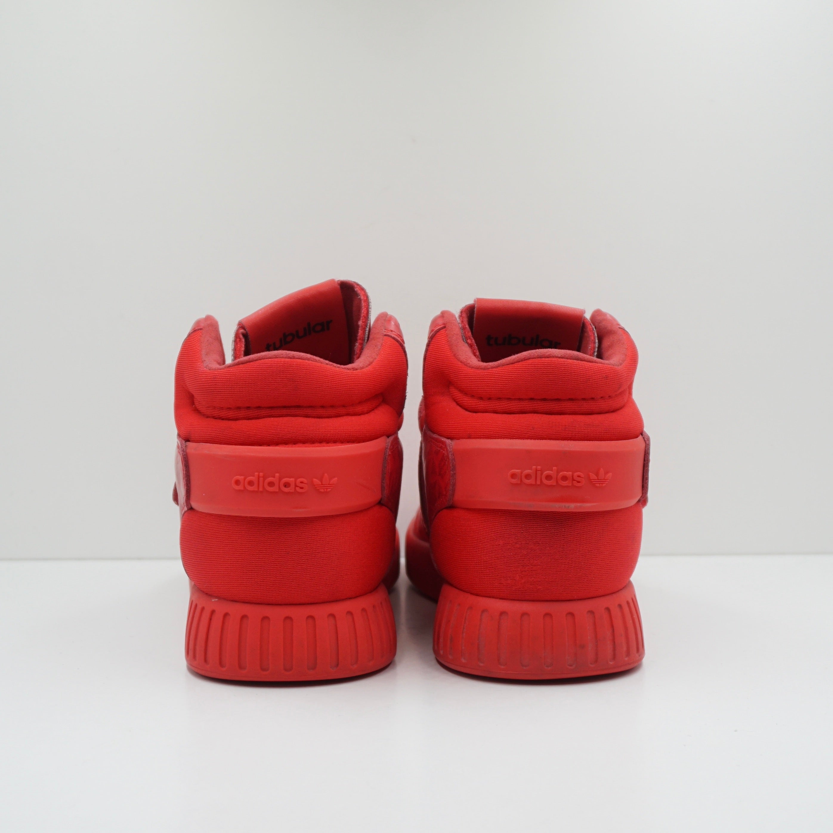 Adidas Tubular Invader J Triple Red Sample