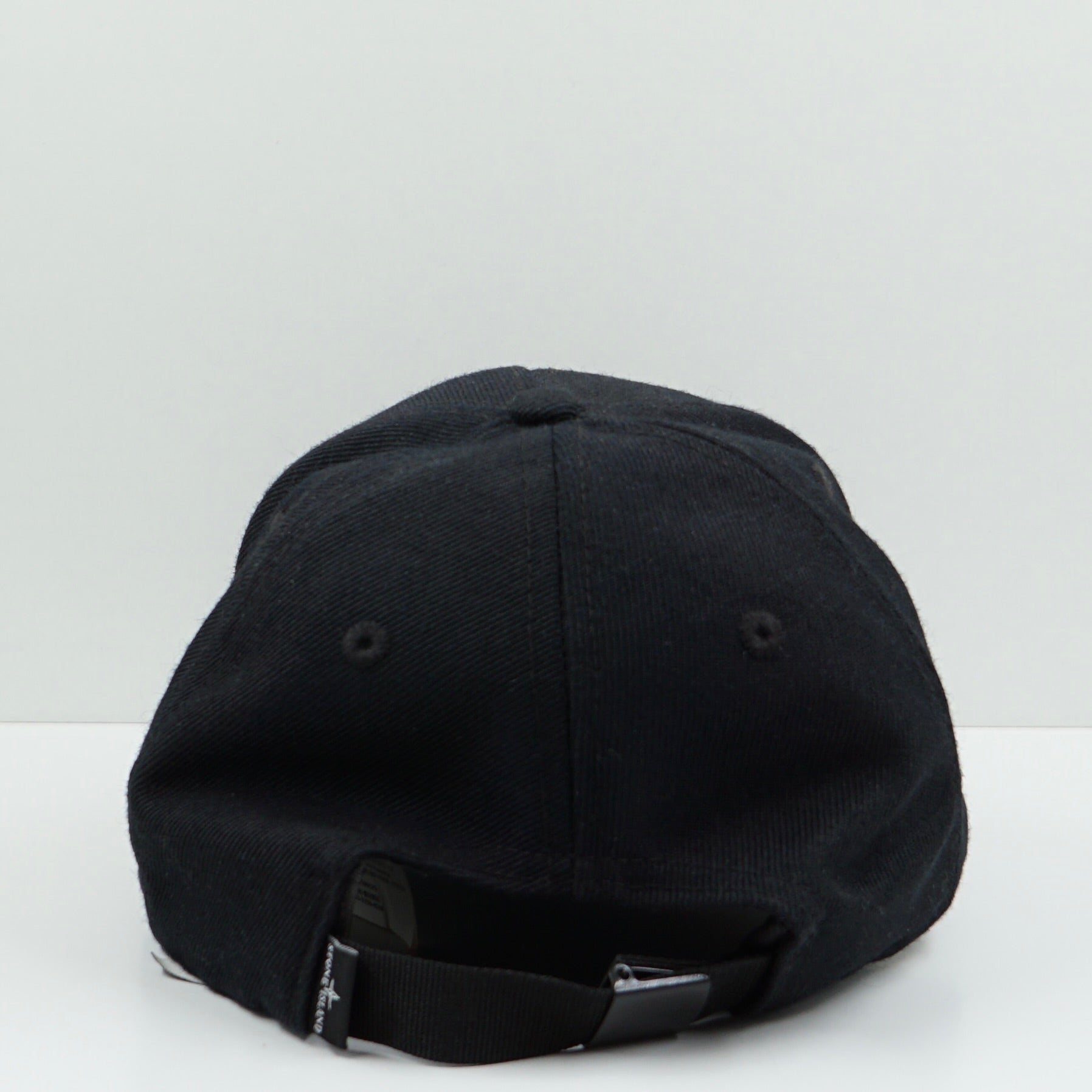 Stone Island AW19 Mix Wool Black Dad Cap