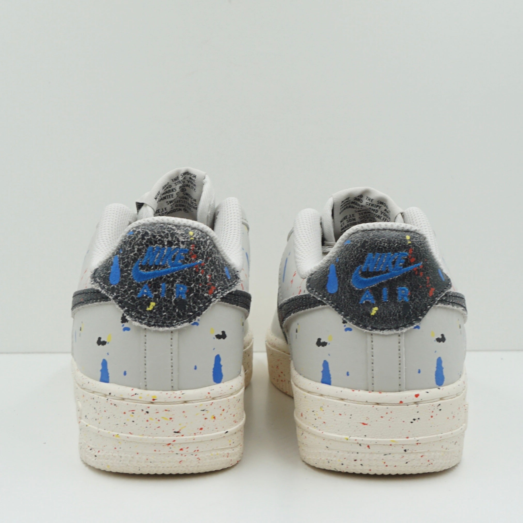 Nike Air Force 1 LV8 Paint Splatter Light Bone (GS)