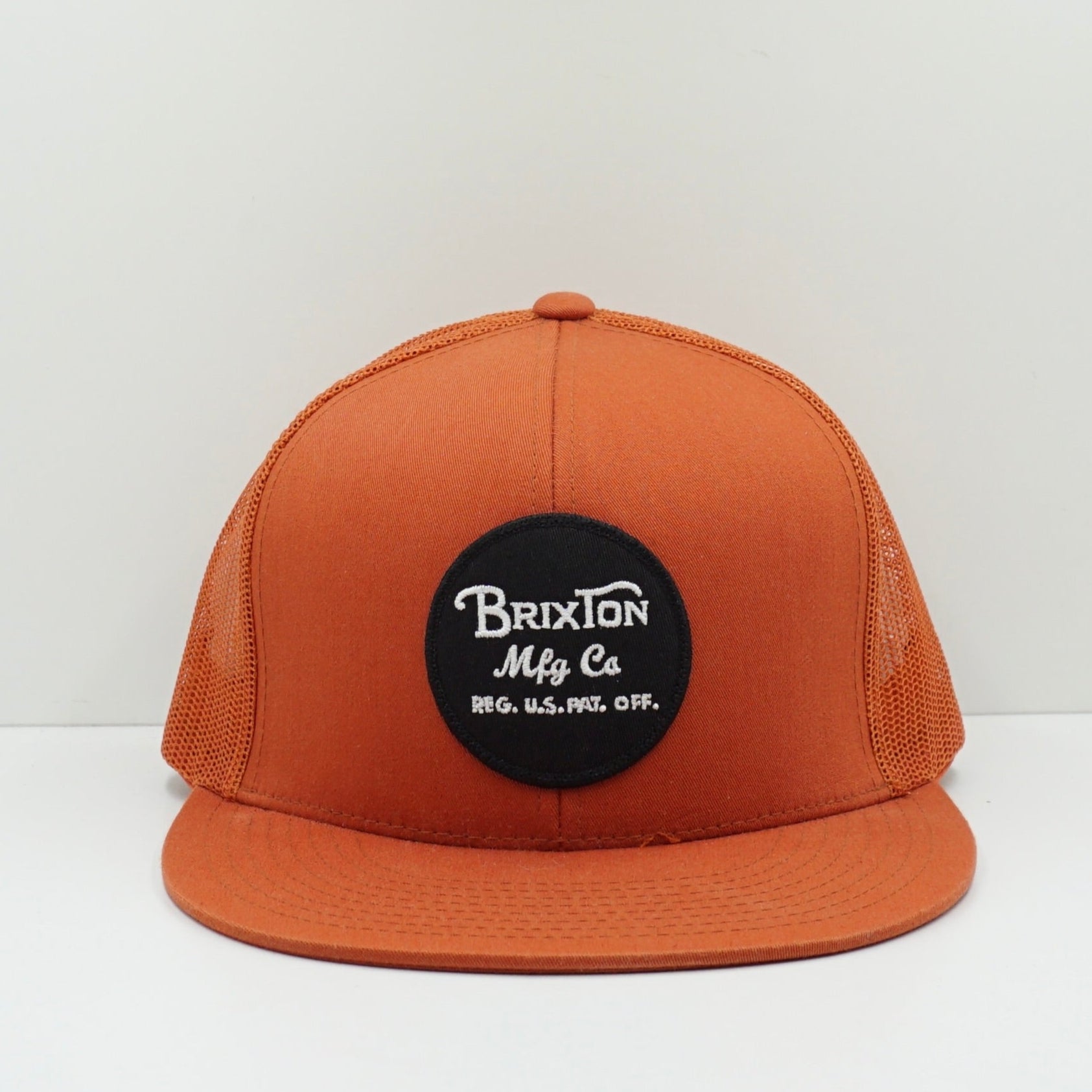 Brixton Wheeler Copper Trucker Snapback Cap