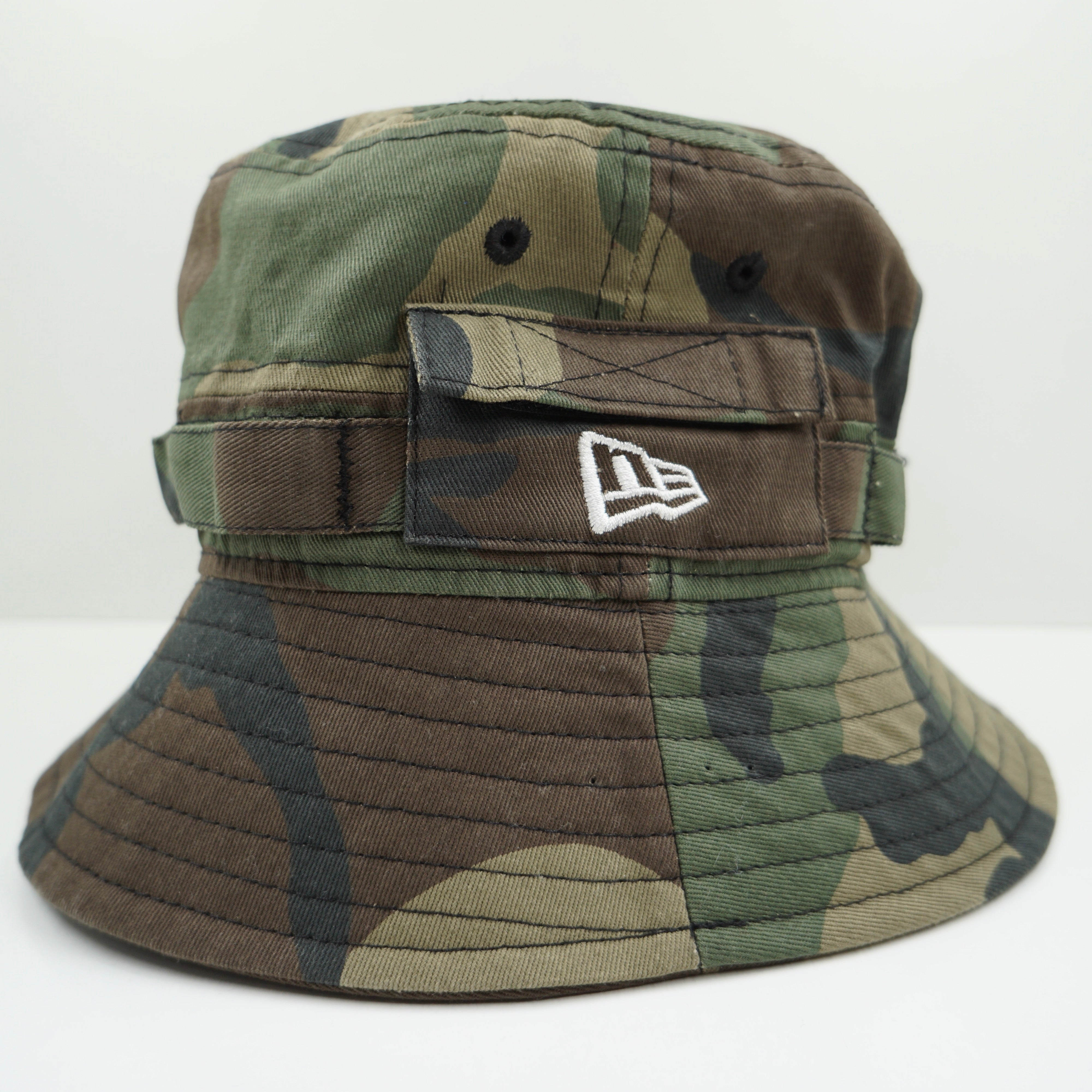 New Era Camo Bucket Hat