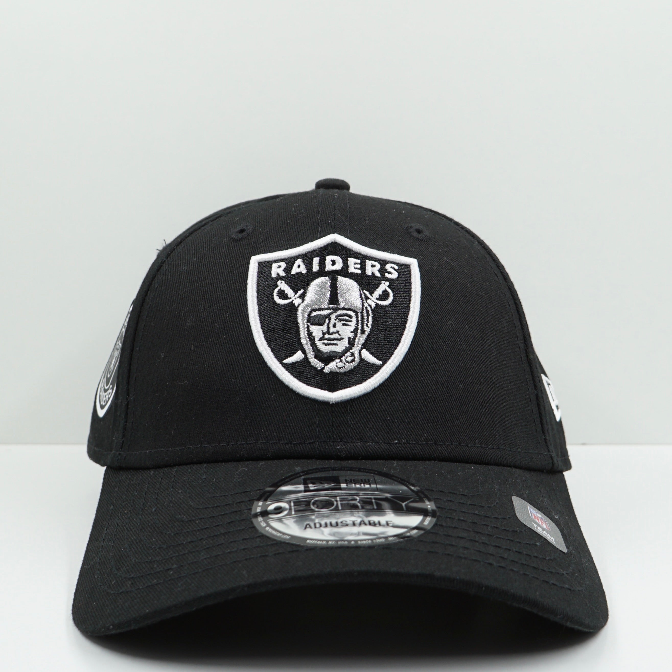 New Era Las Vegas Raiders Black Adjustable Cap