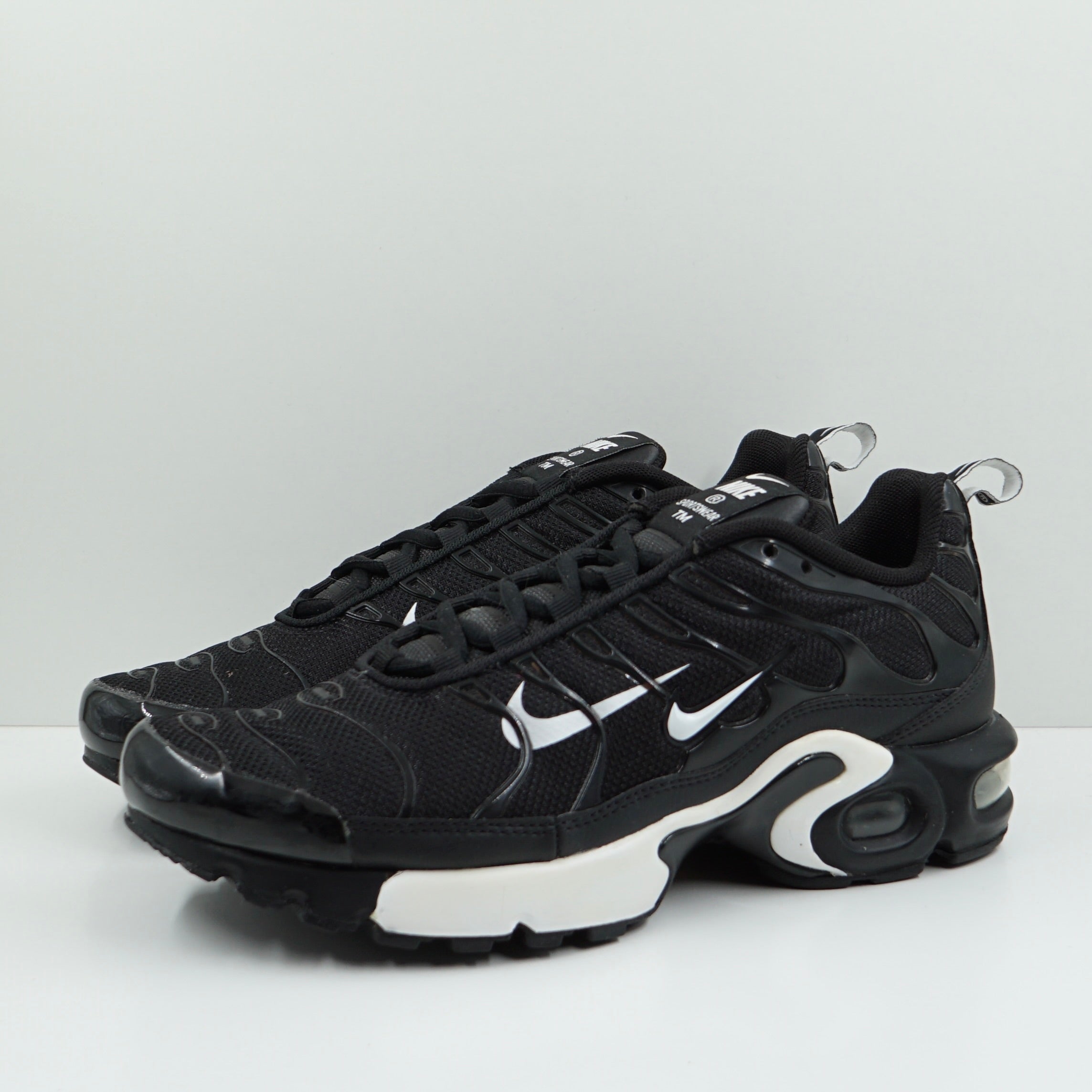 Nike Air Max Plus Tn Double Swoosh Black White (GS)