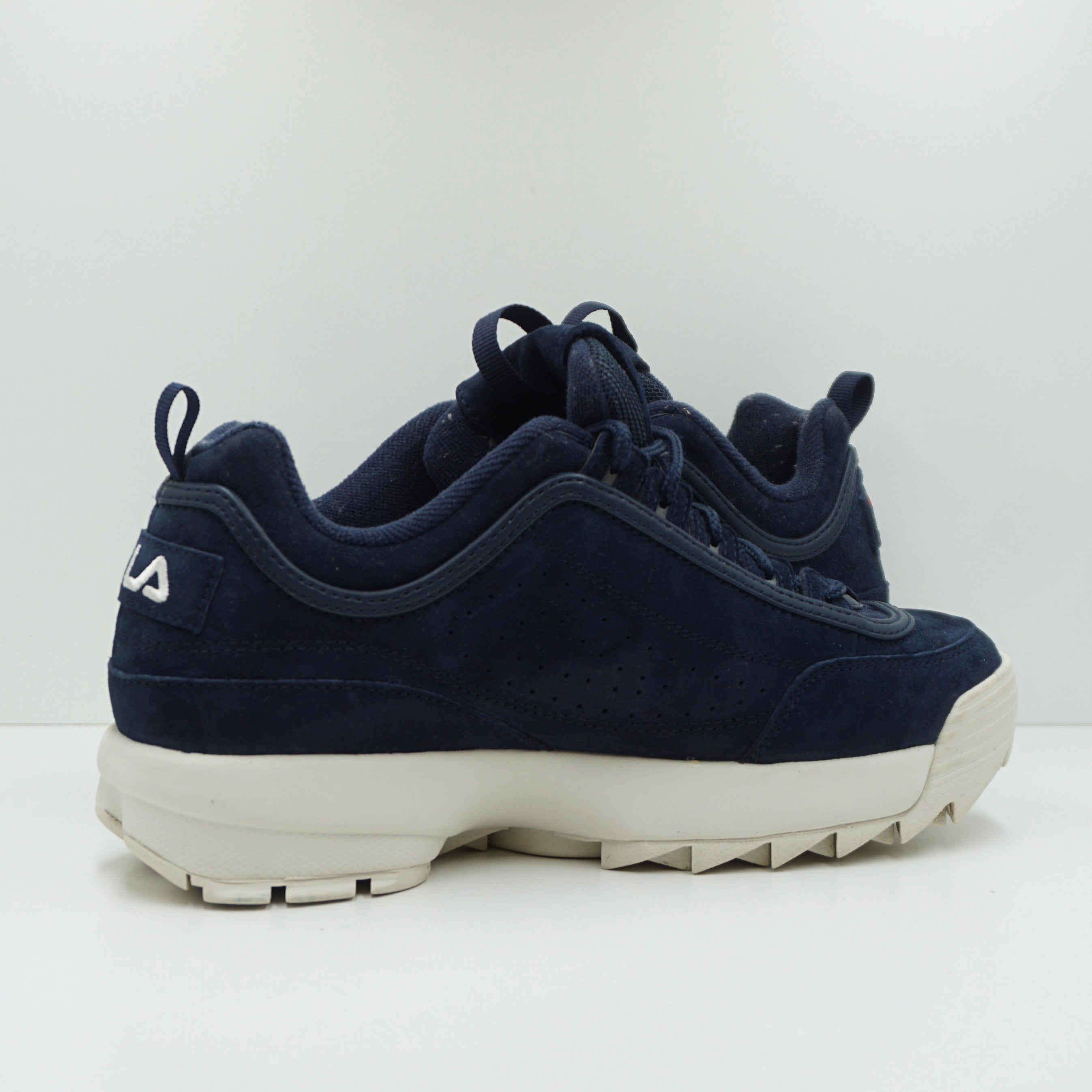 Fila Disruptor S Low Navy Suede Salesman Sample