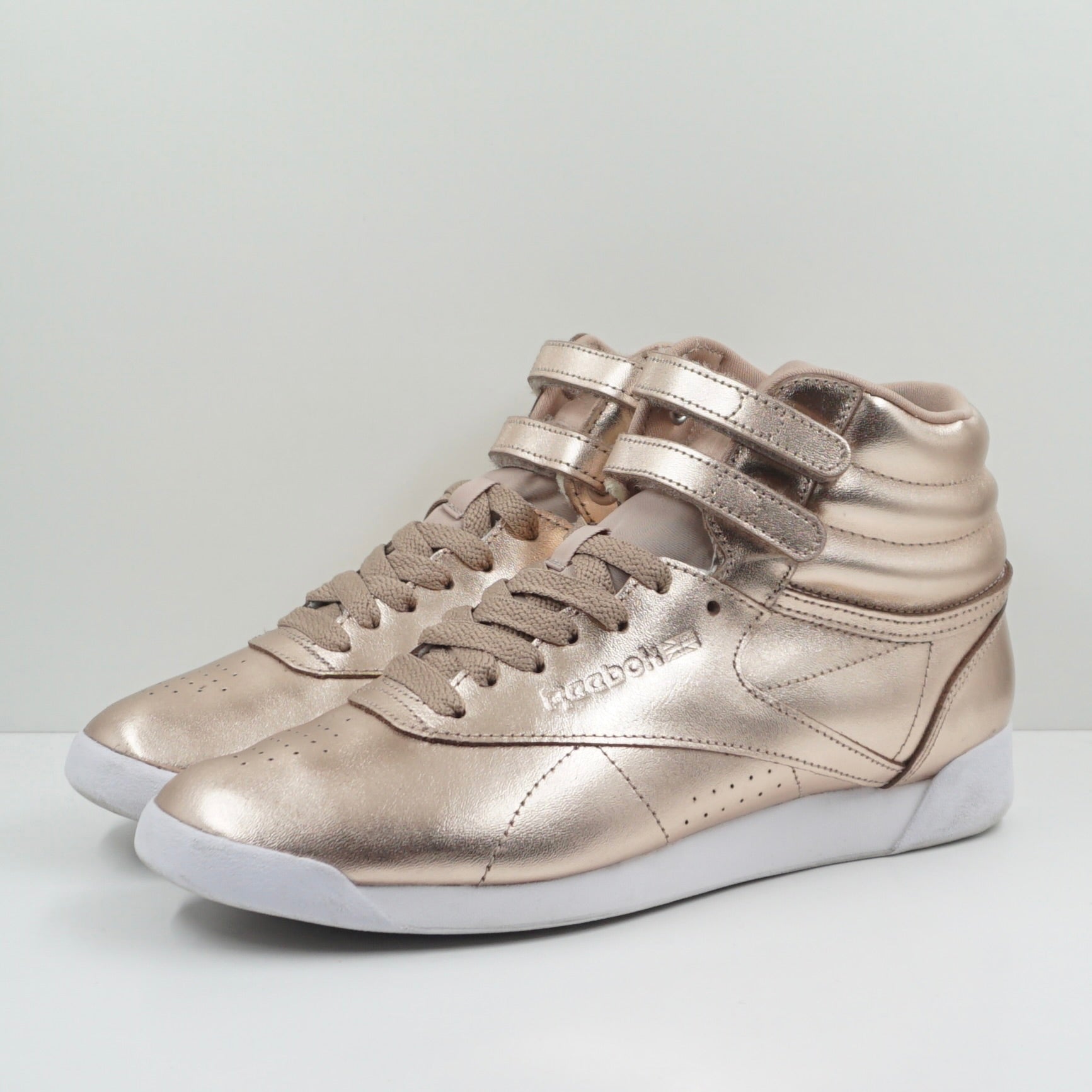 Reebok Freestyle High Metallic Rose Gold (W)