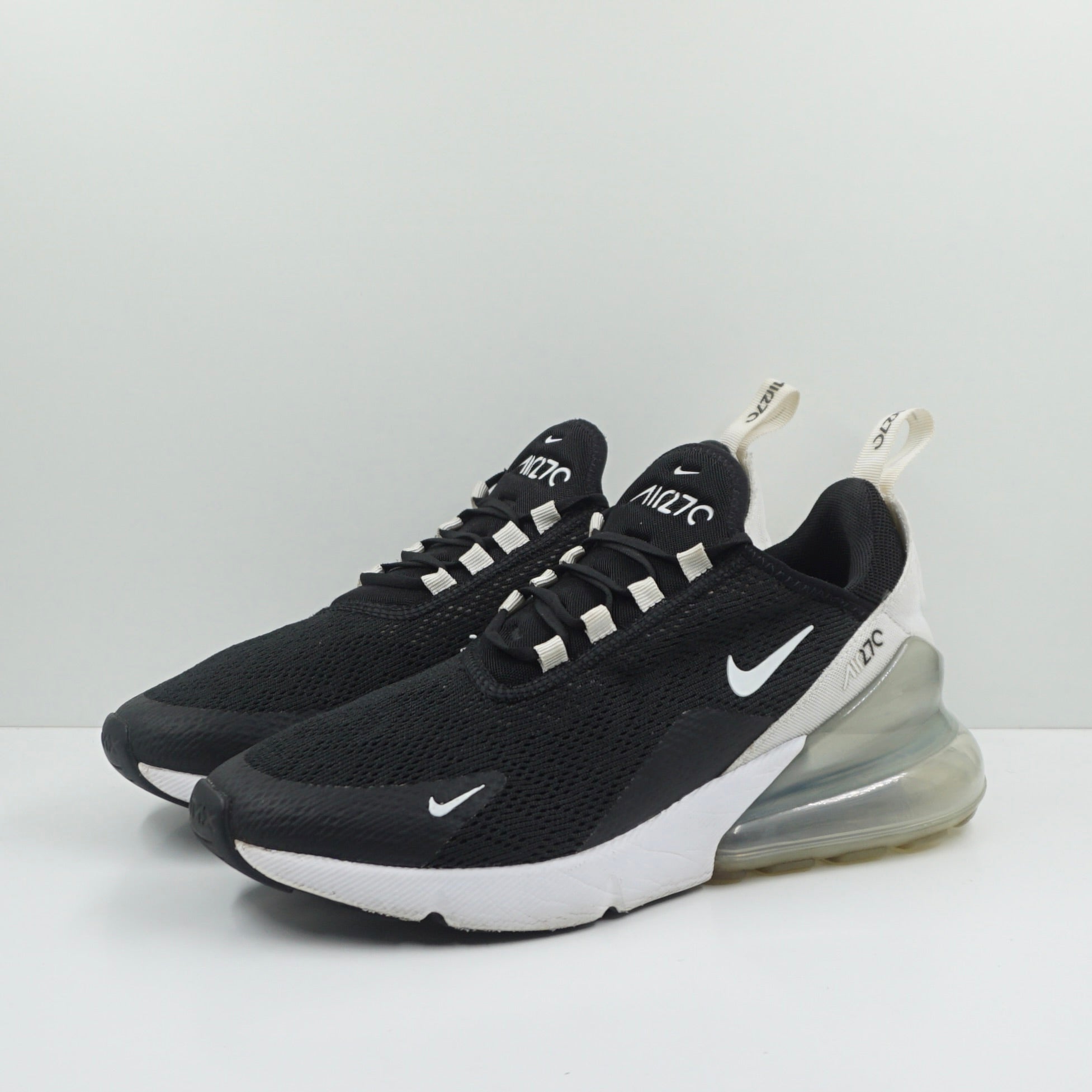 Nike Air Max 270 Black White Pure Platinum (W)
