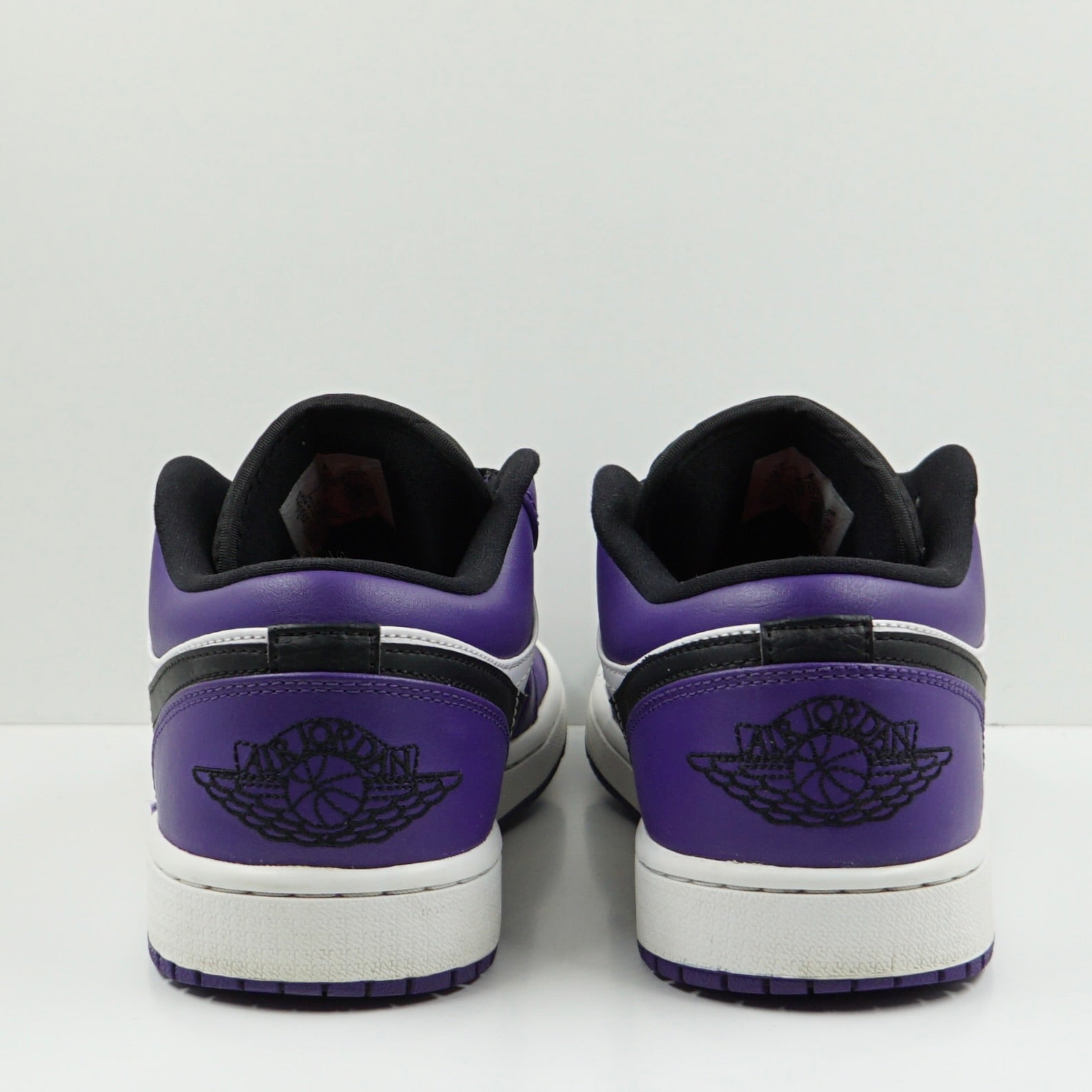 Jordan 1 Low Court Purple White