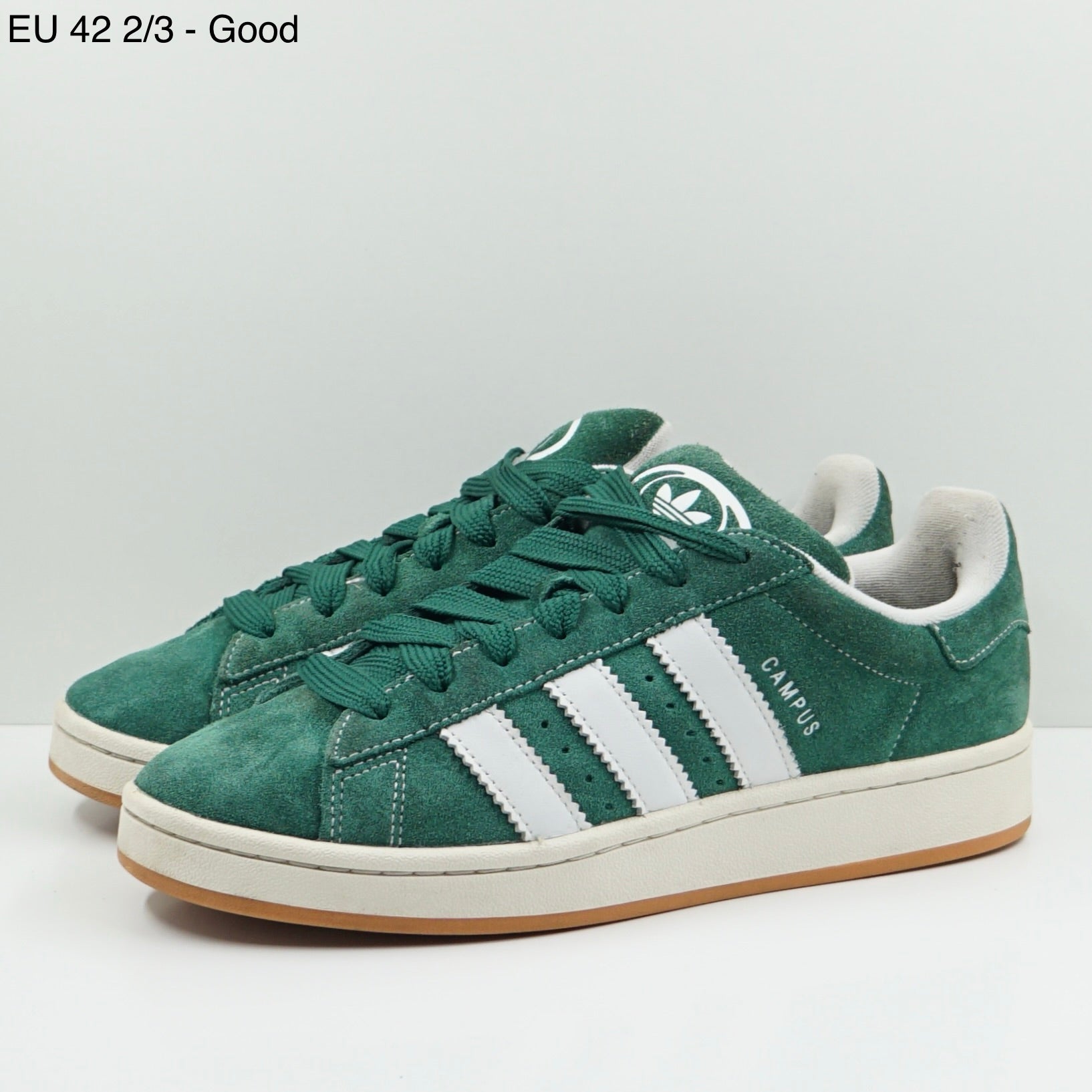 Adidas Campus 00s Dark Green Cloud White