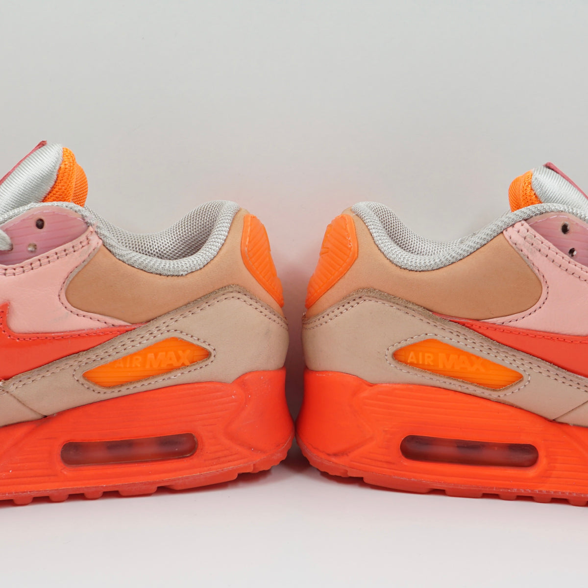 Nike Air Max 90 PRM Platinum Crimson Bright Purple (W)