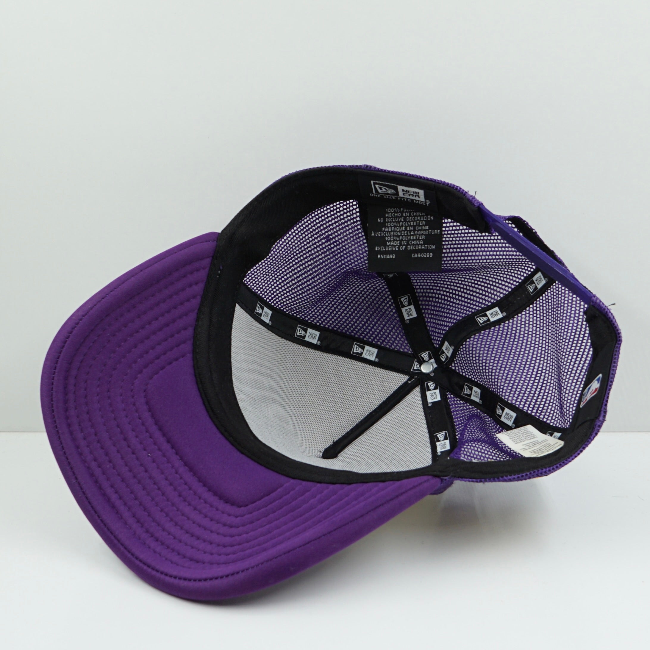 New Era Los Angelese Lakers Purple Snapback Cap