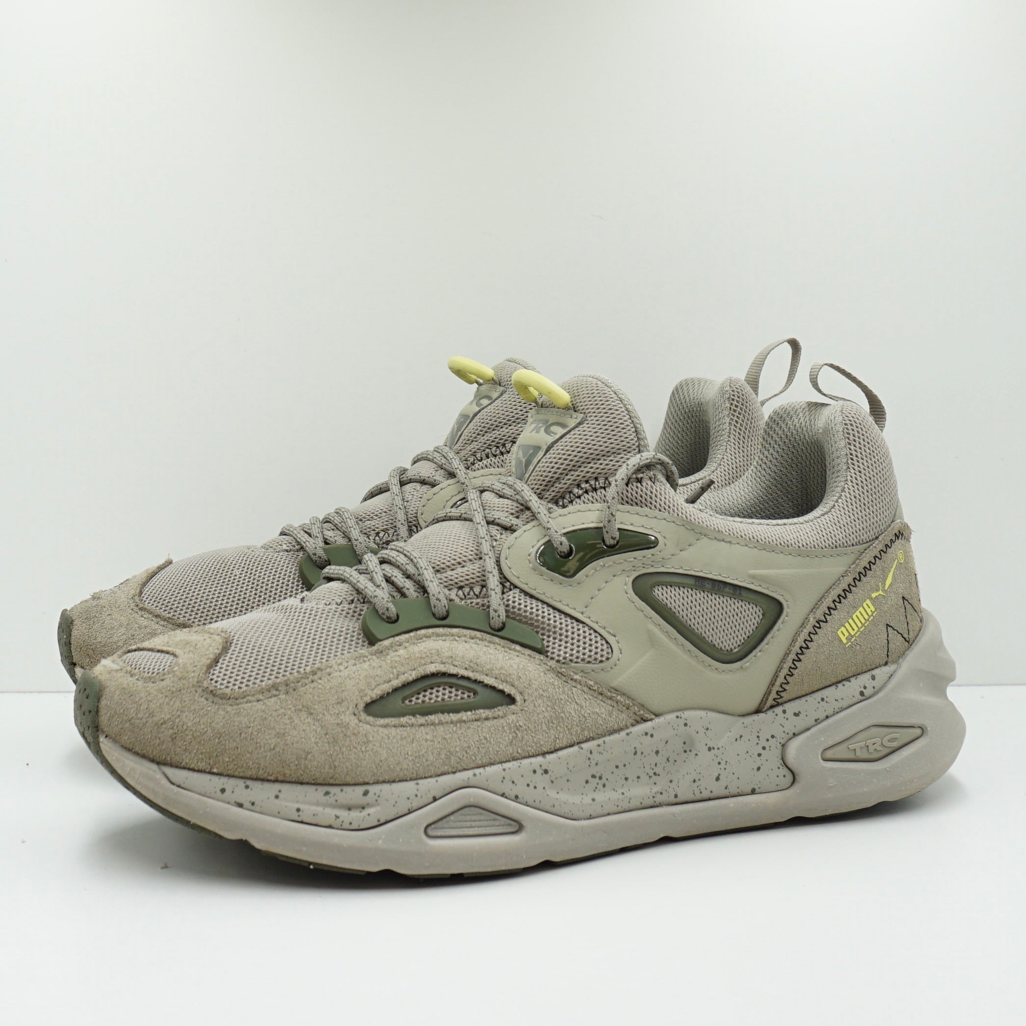 Puma TRC Blaze Elevated Hike Birch Tree Green Moss