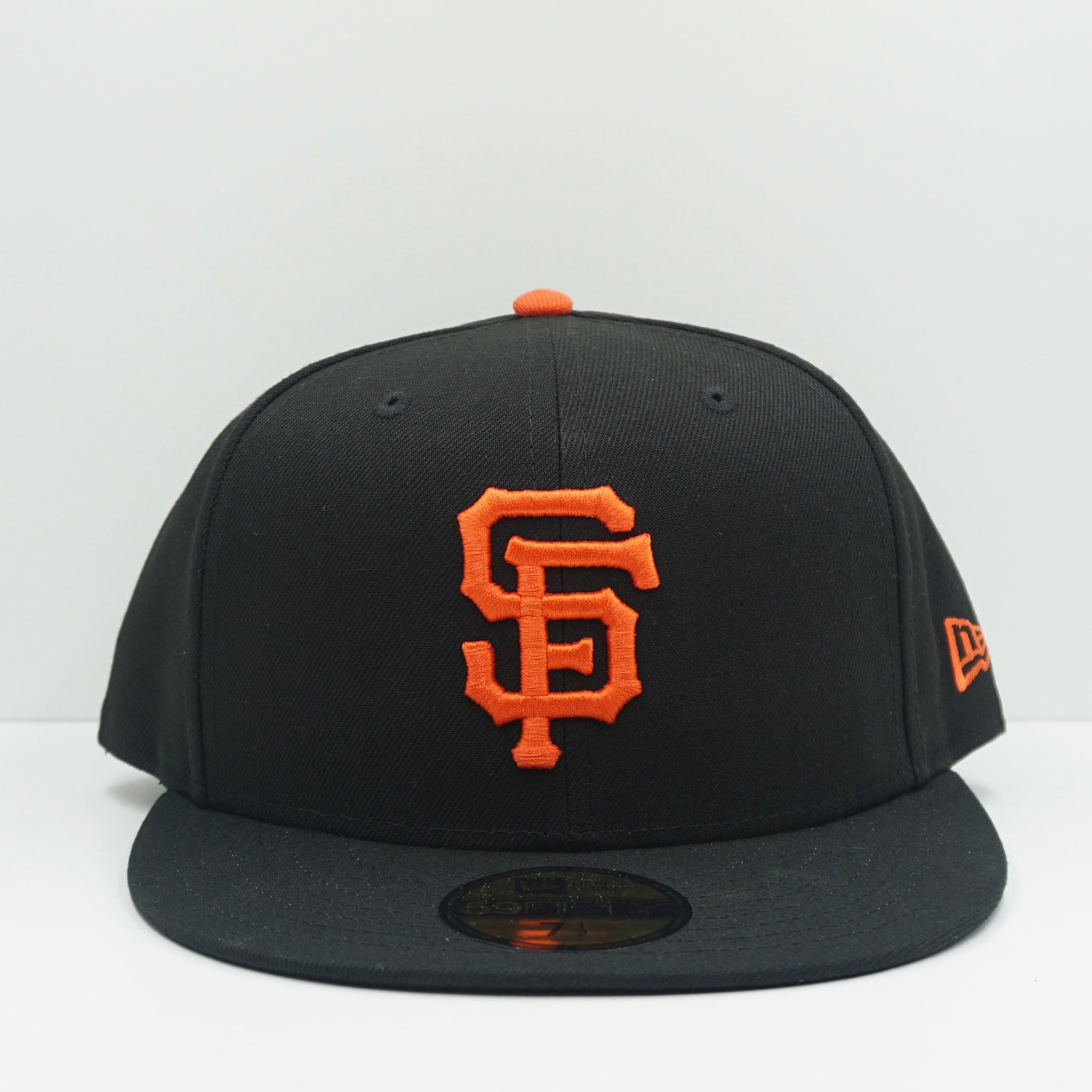 New Era San Fransisco Giants Black Orange Fitted Cap
